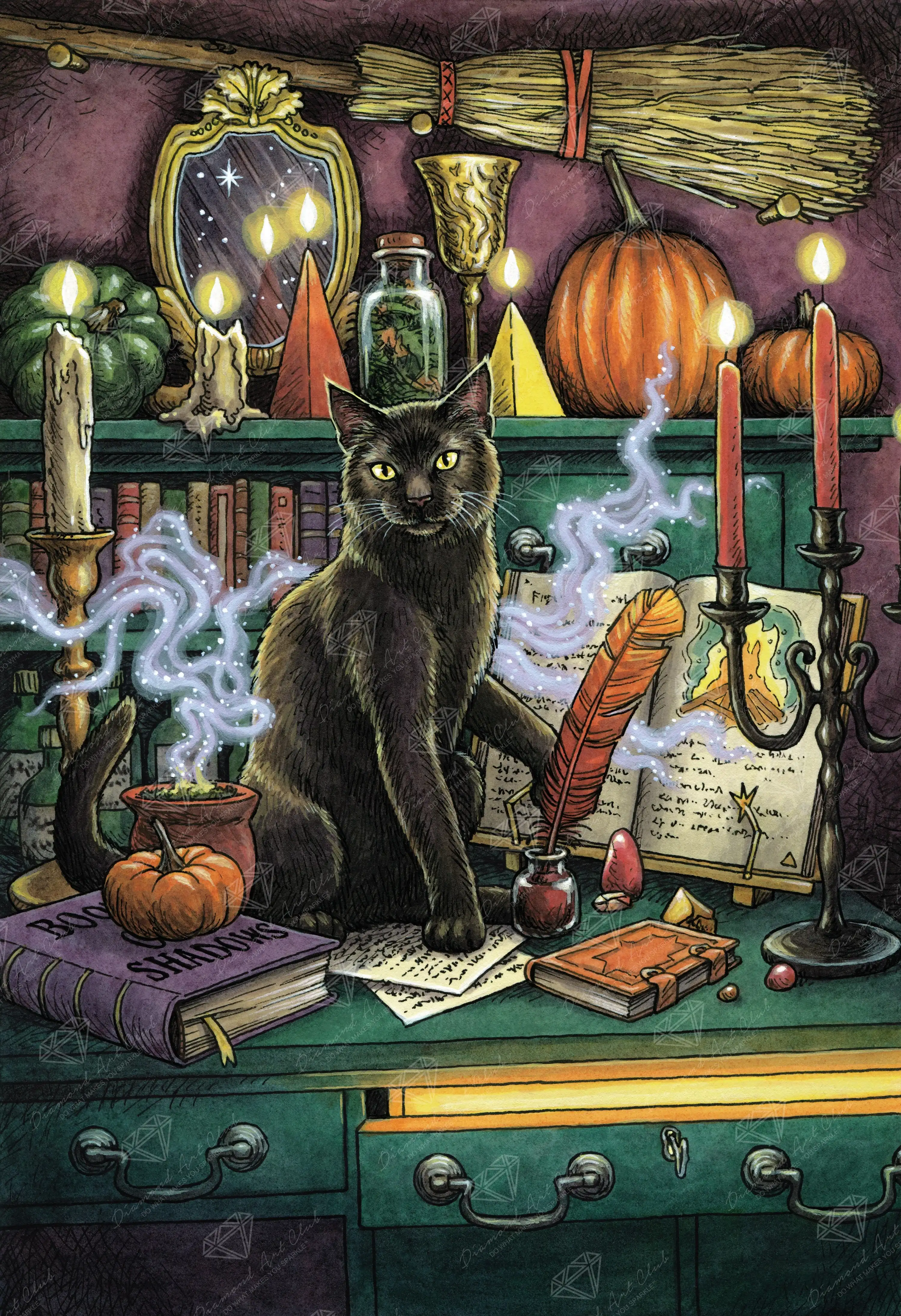 Everyday Witch's Familiar - The Cat