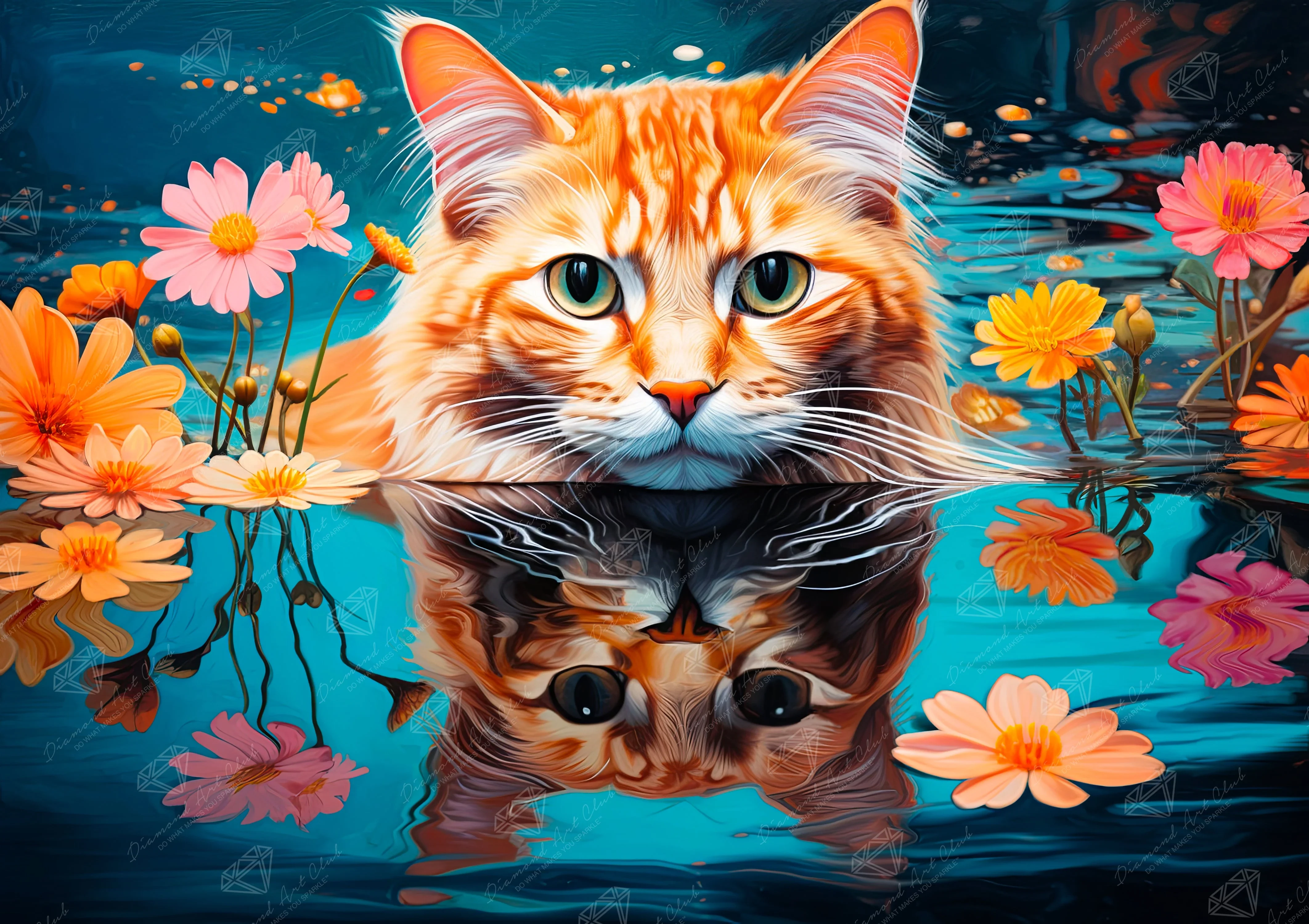 Feline Reflection
