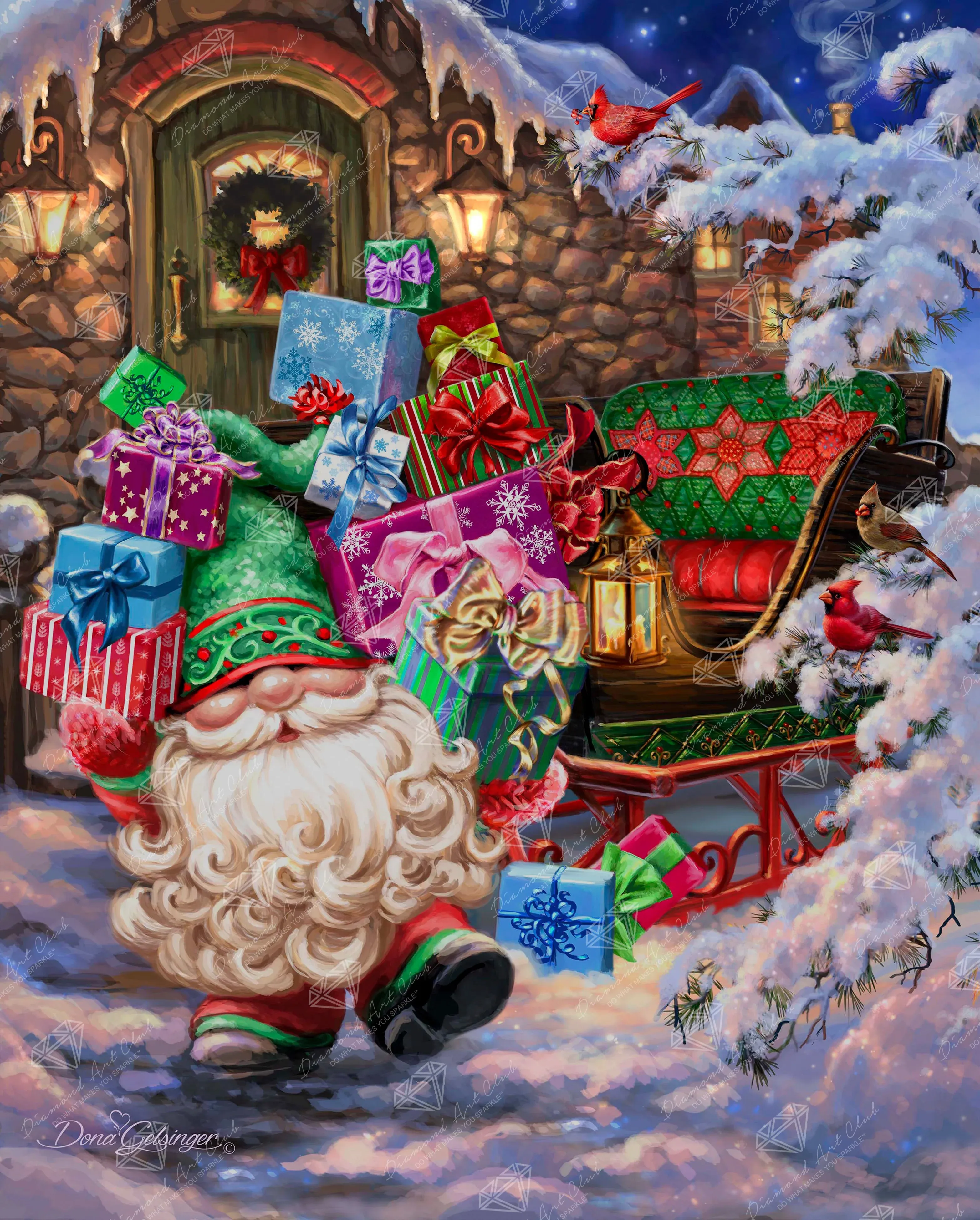 Filling the Sleigh