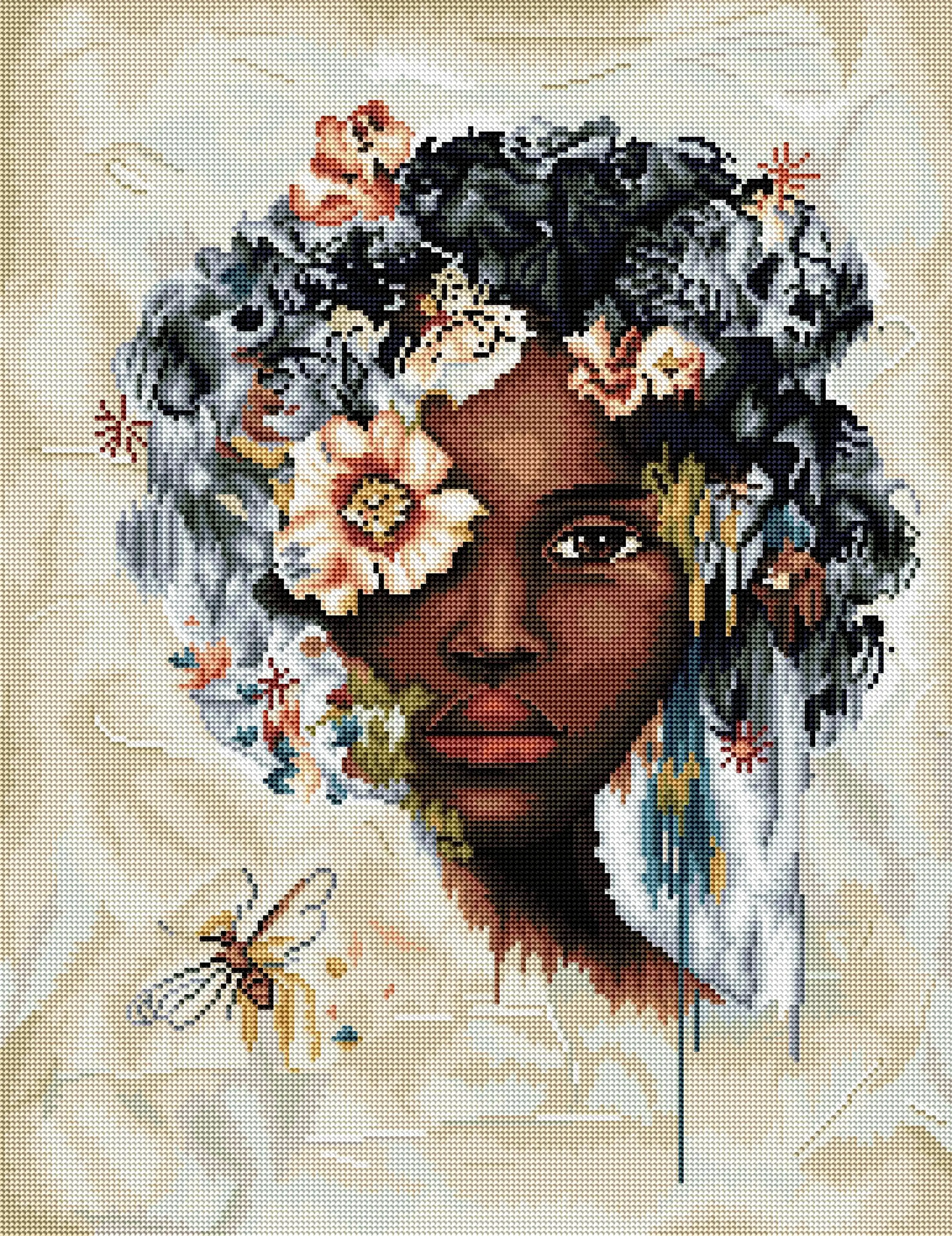 Flowers and Tassel