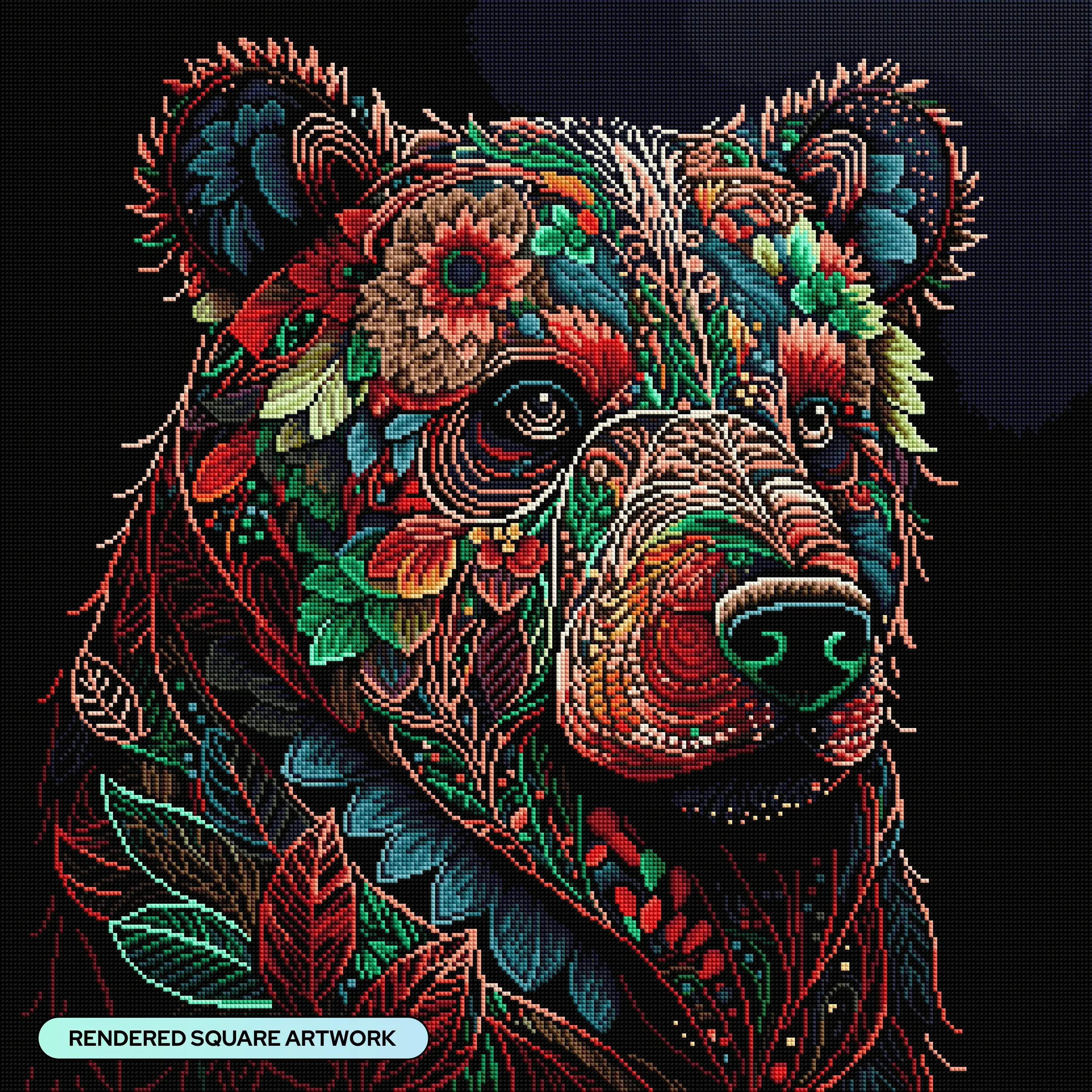 Flowery Bear