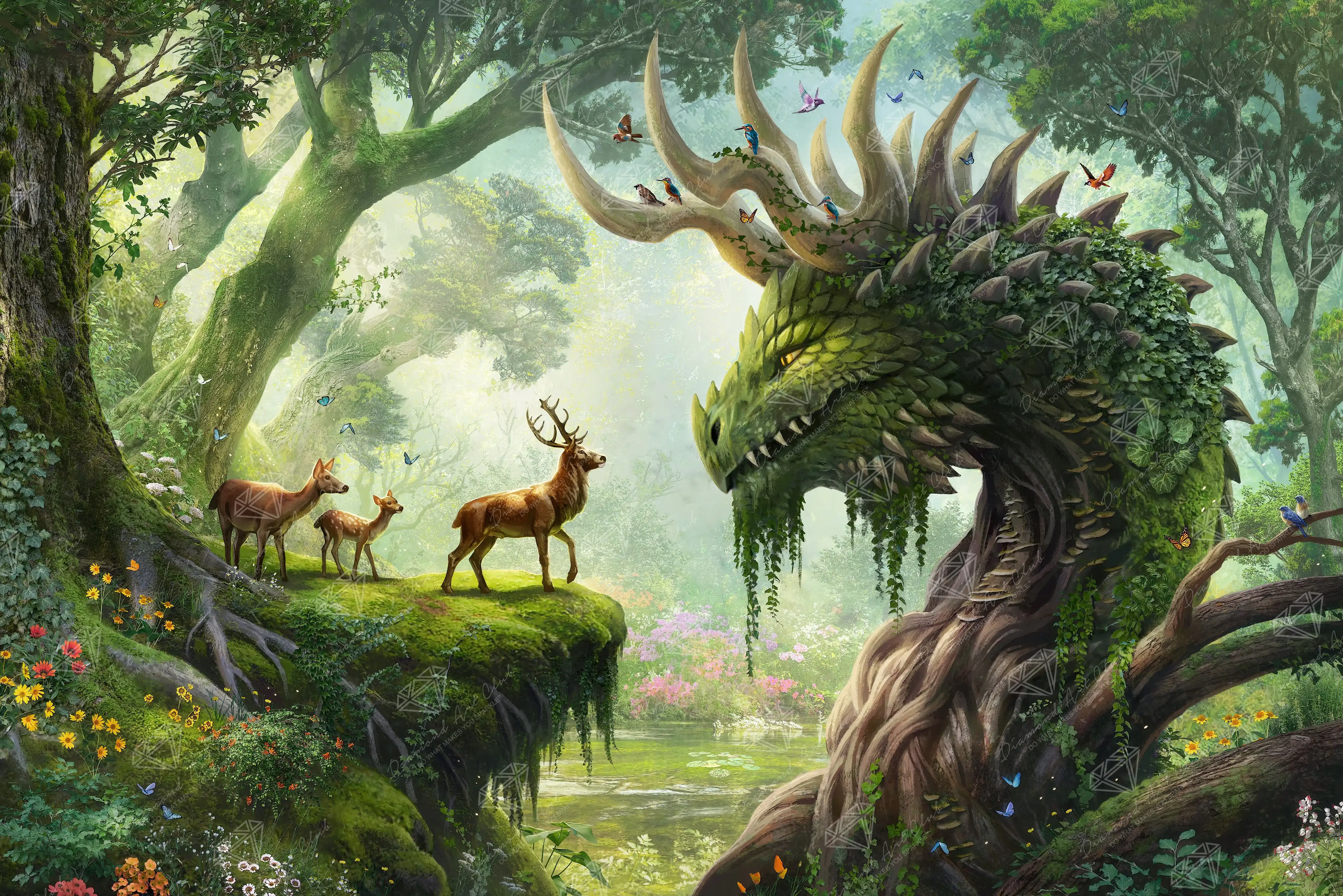 Forest Dragon, the Encounter