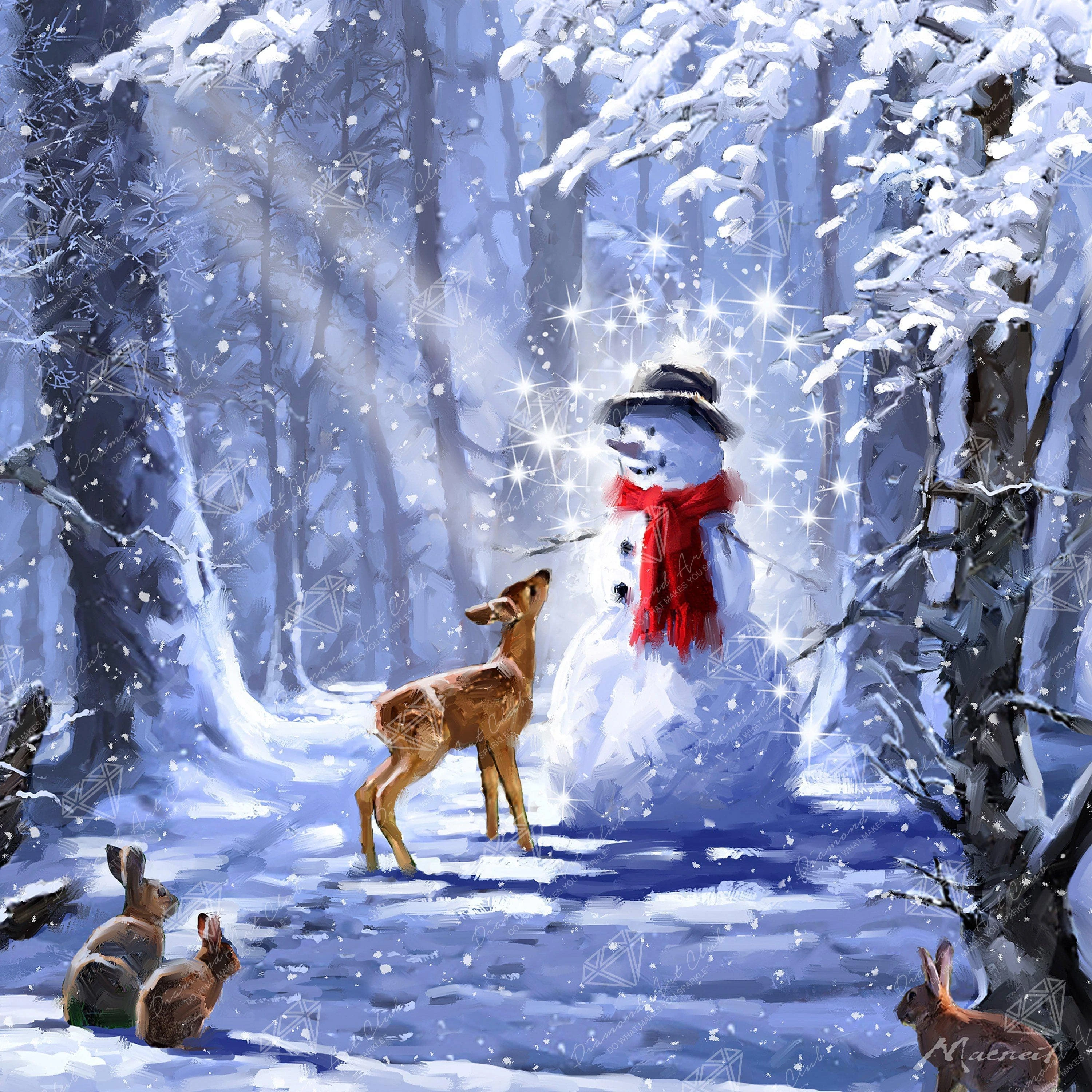 Forest Snowman