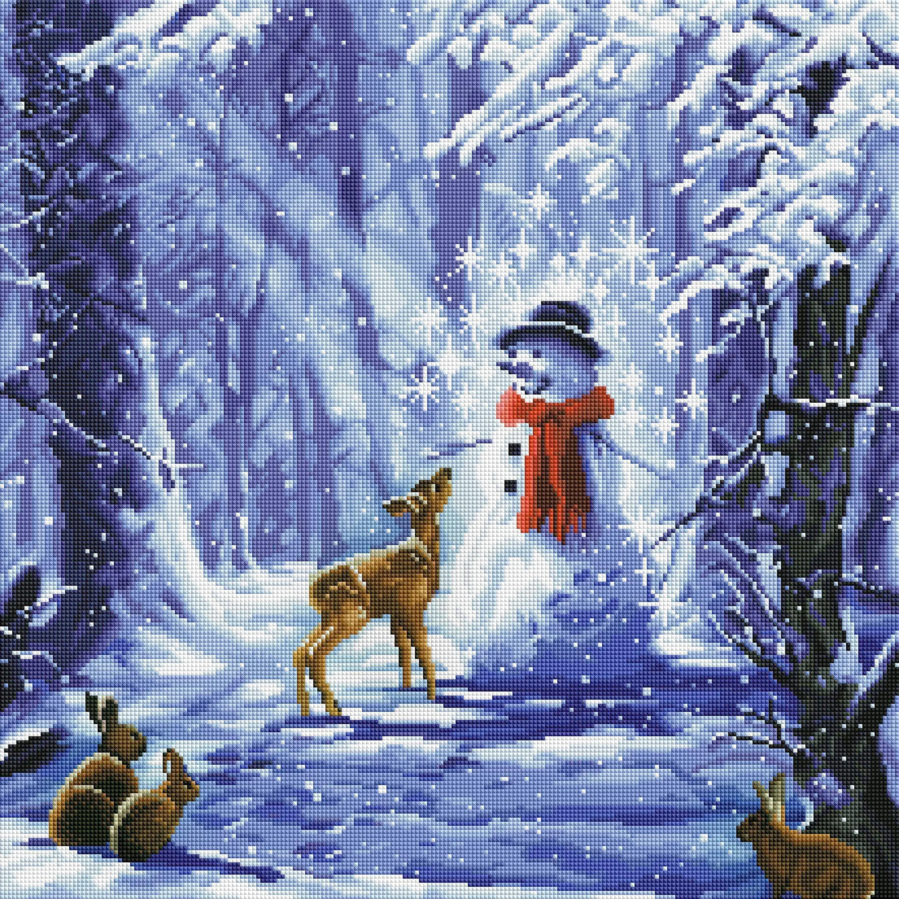 Forest Snowman