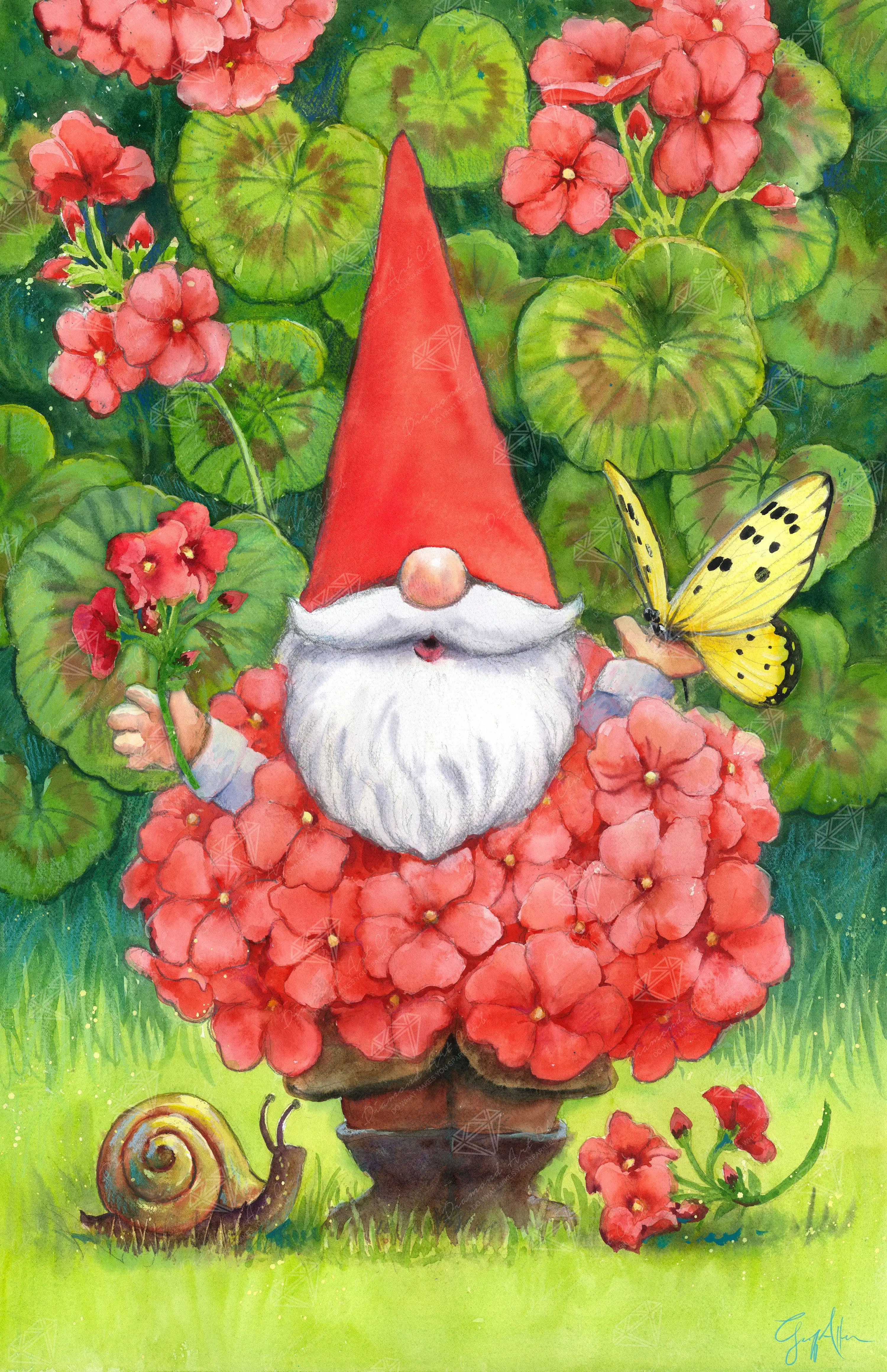 Geranium Gnome
