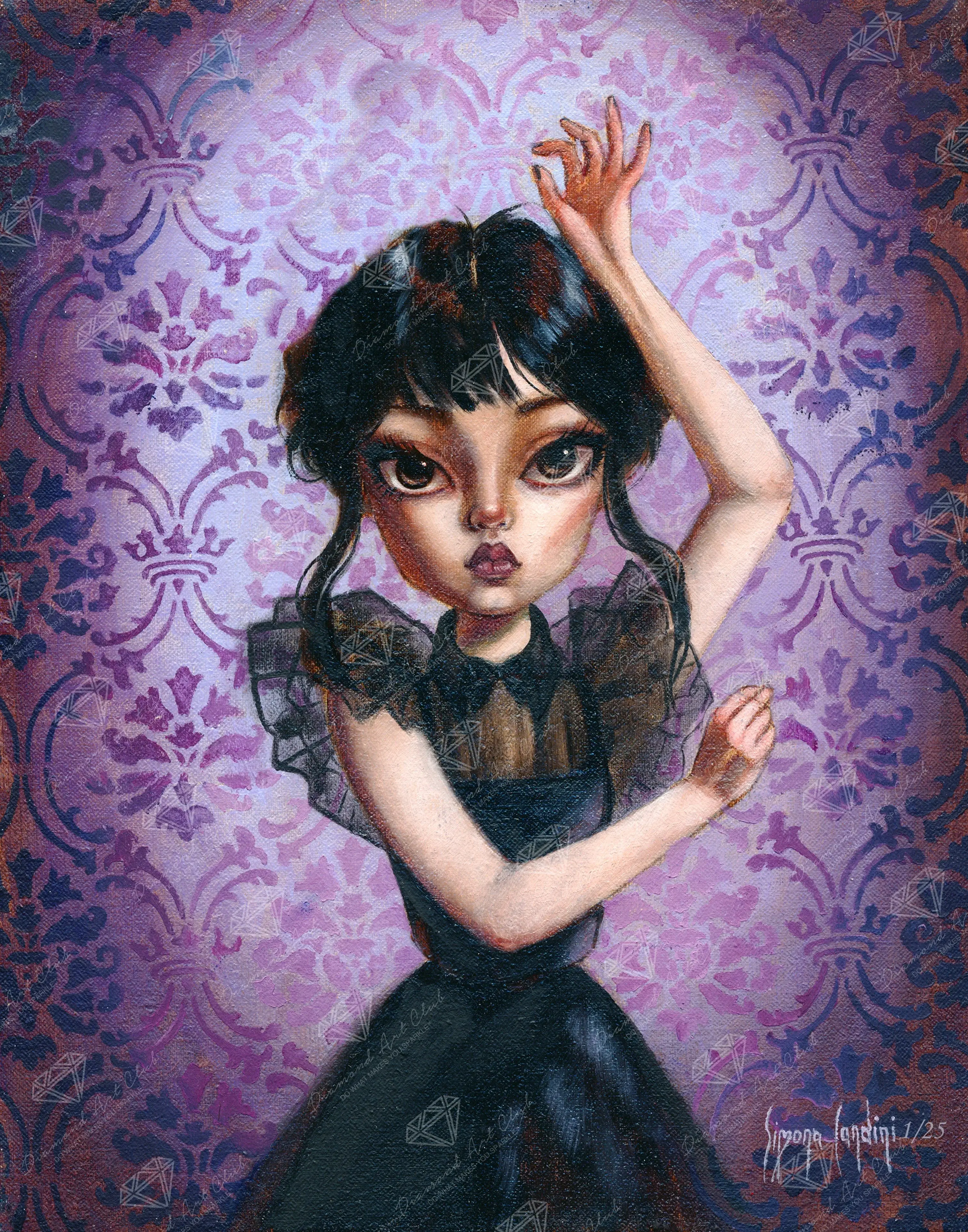 Gothic Girl Dancing