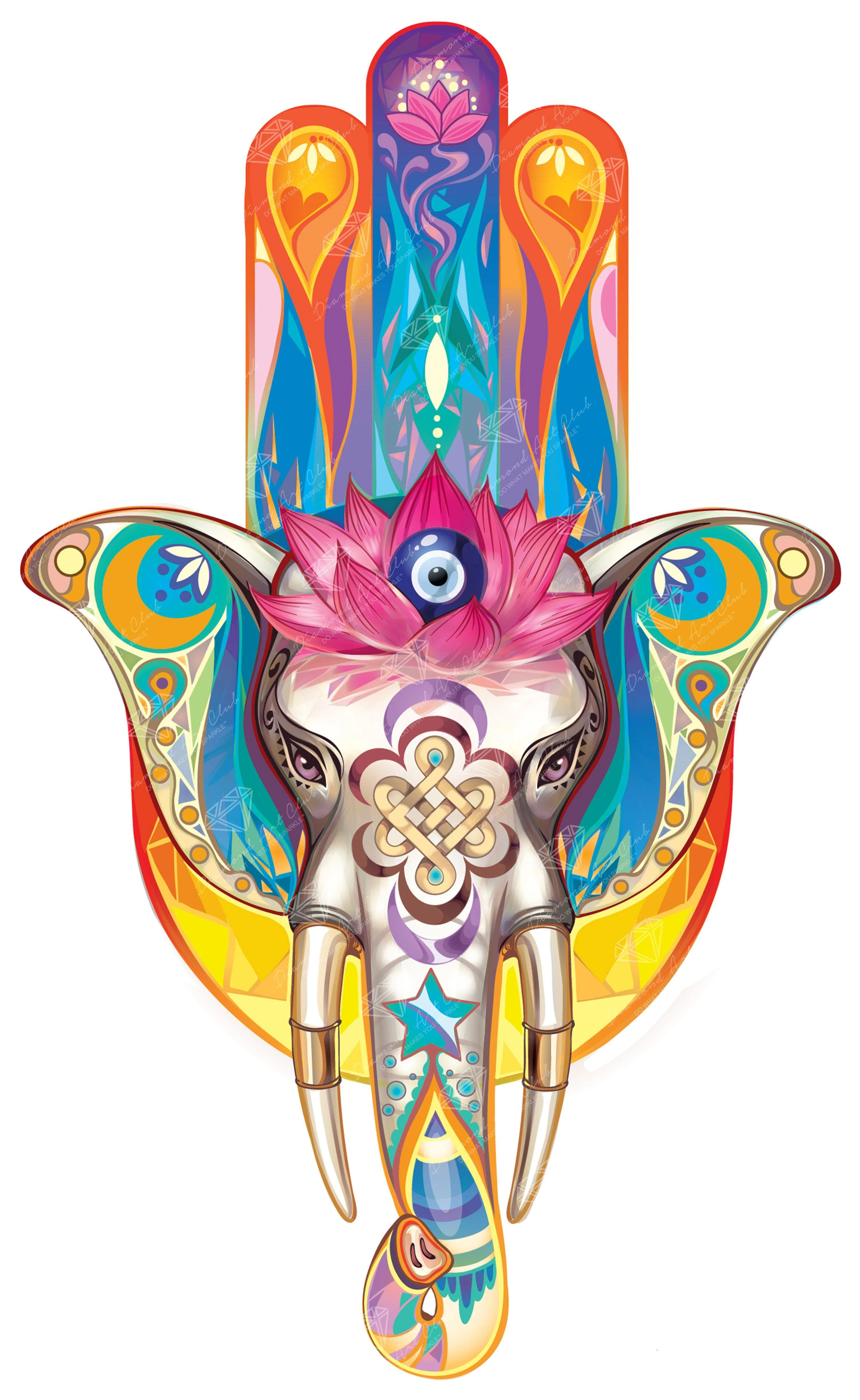 Hamsa White Elephant