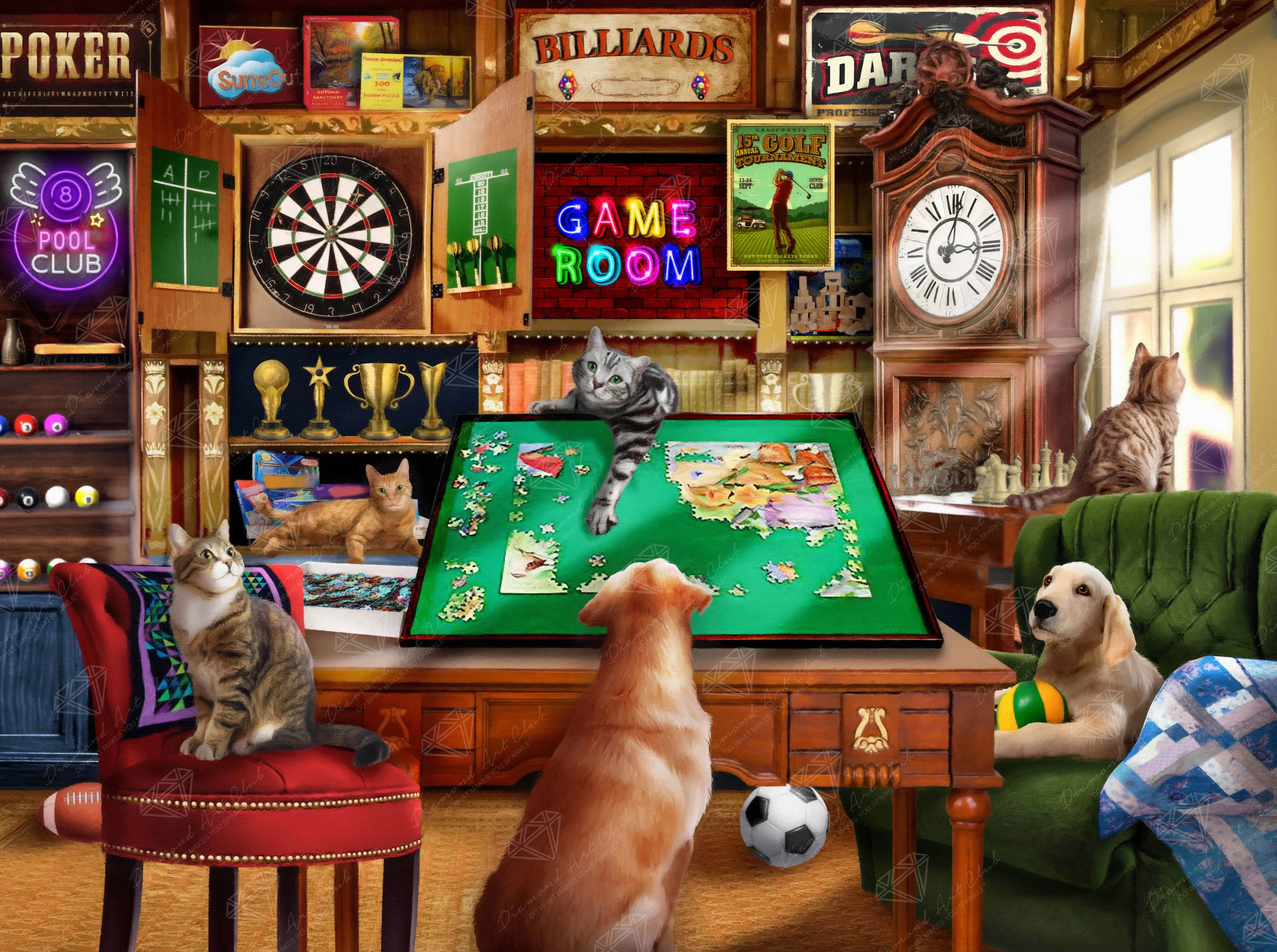 Hanging Out in the Game Room