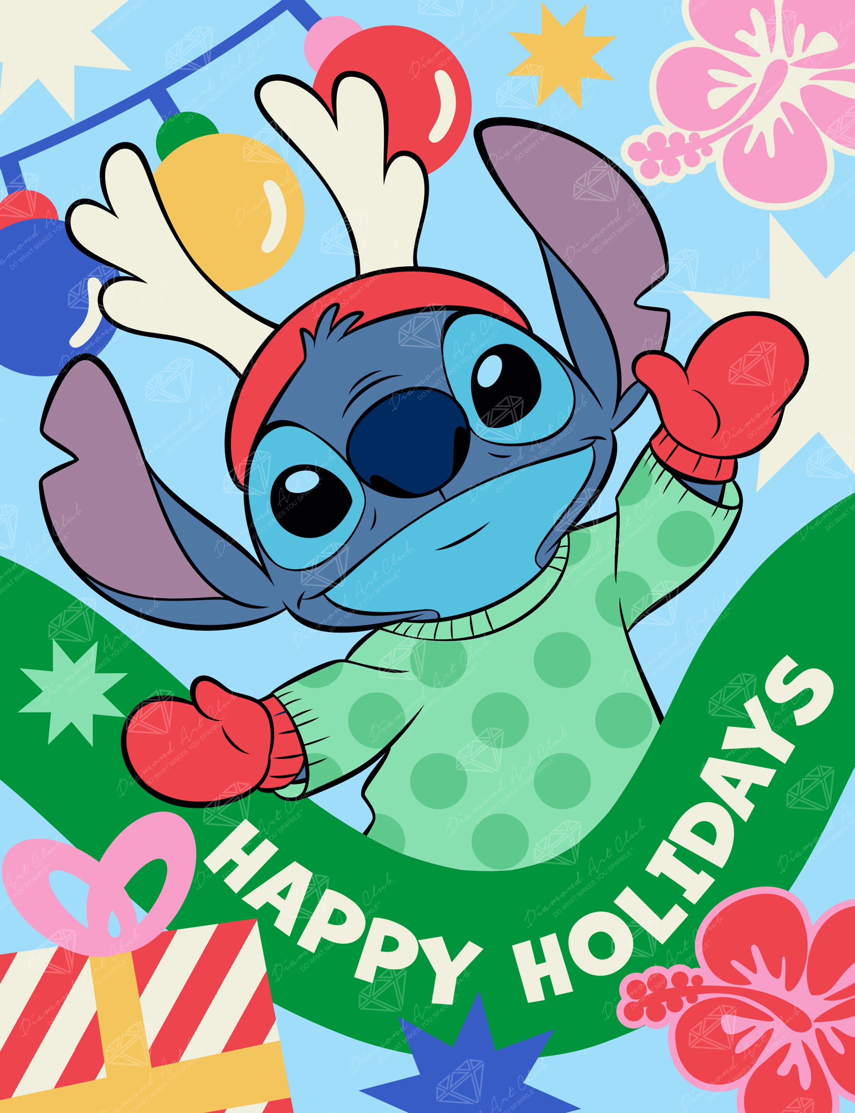 Happy Holidays Stitch
