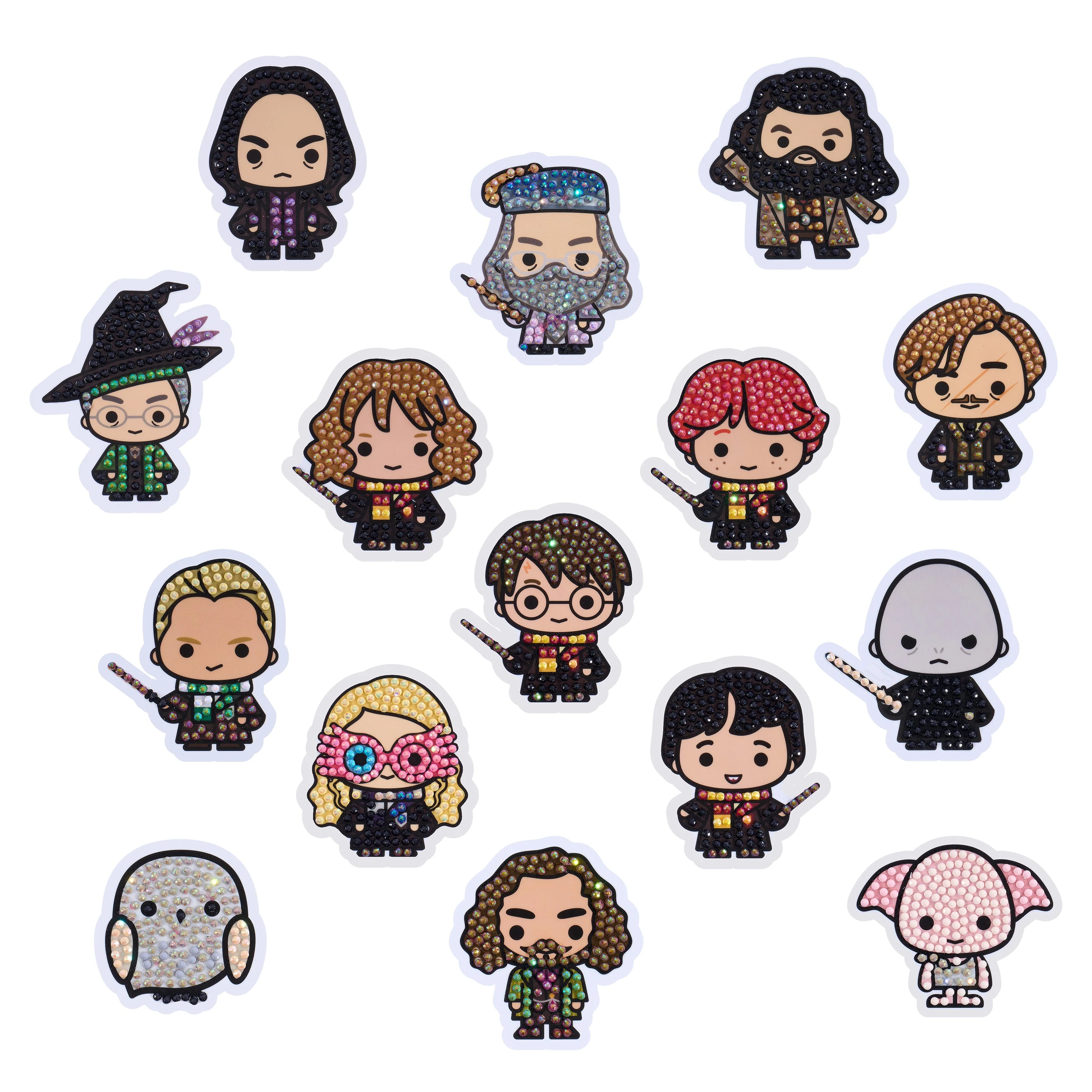 Harry Potterâ¢ Diamond Painting Stickers (Set of 15)