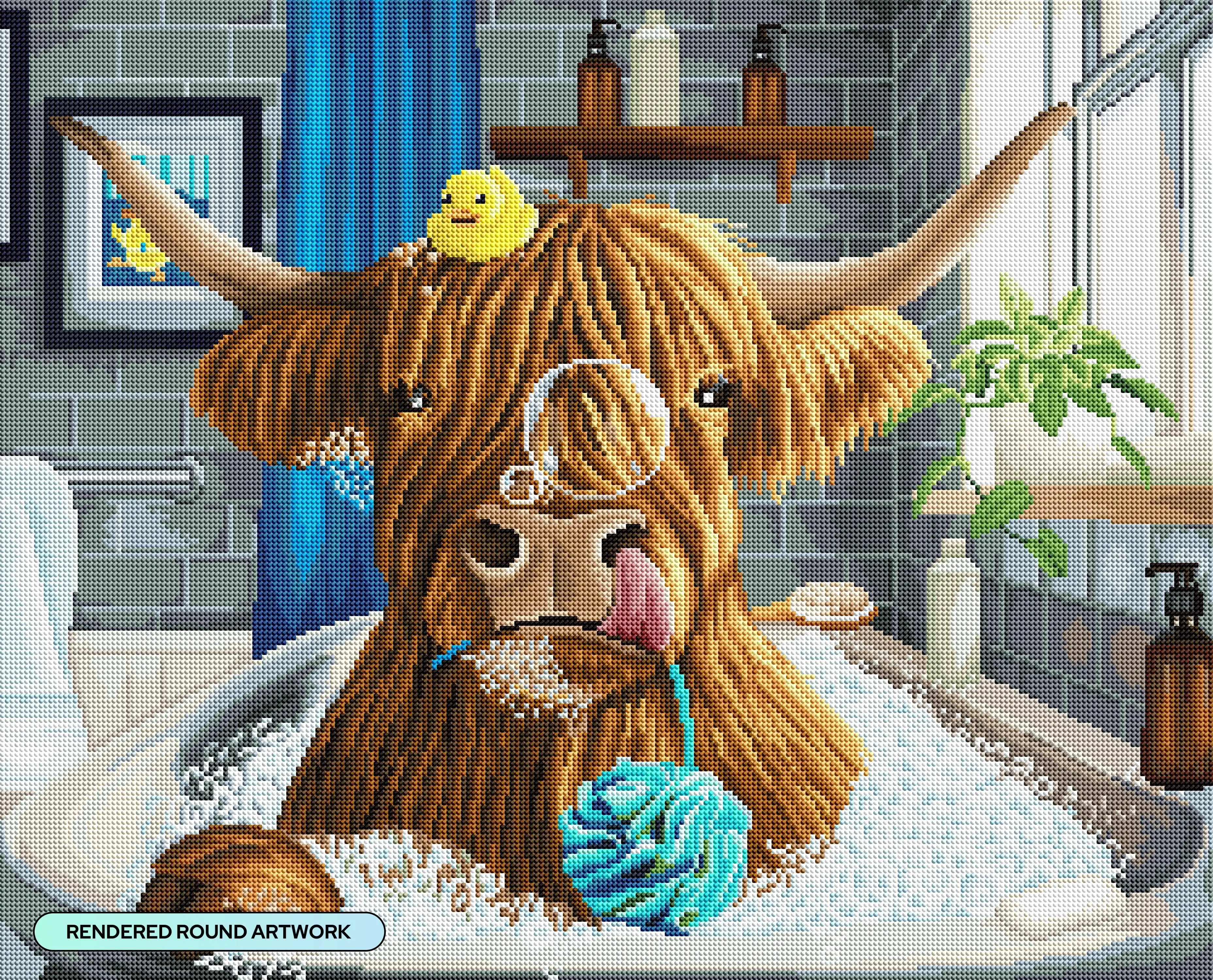 Highland Cow Bubble Bath