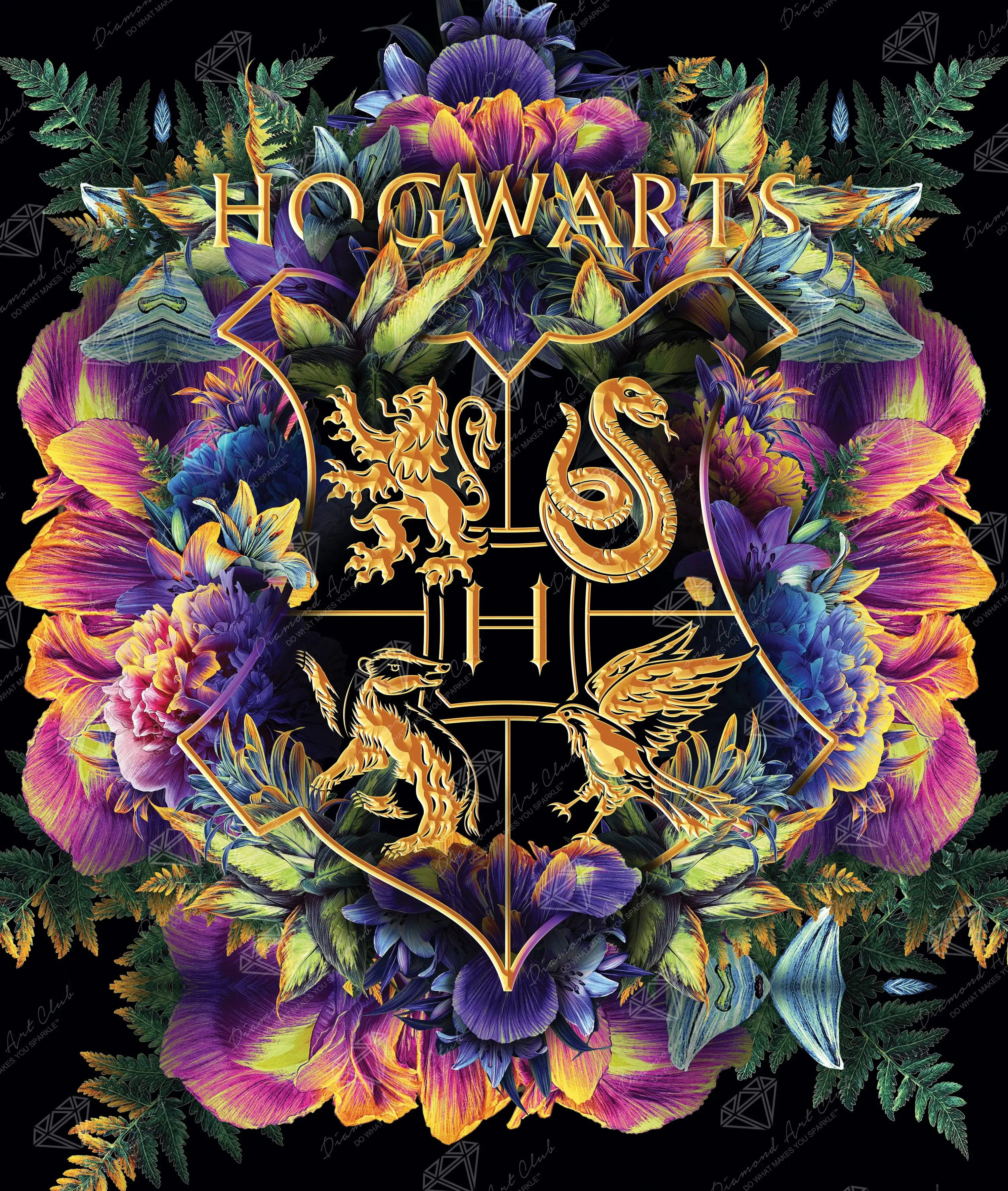 Hogwartsâ¢ Crest - Fine Oddities (Black)