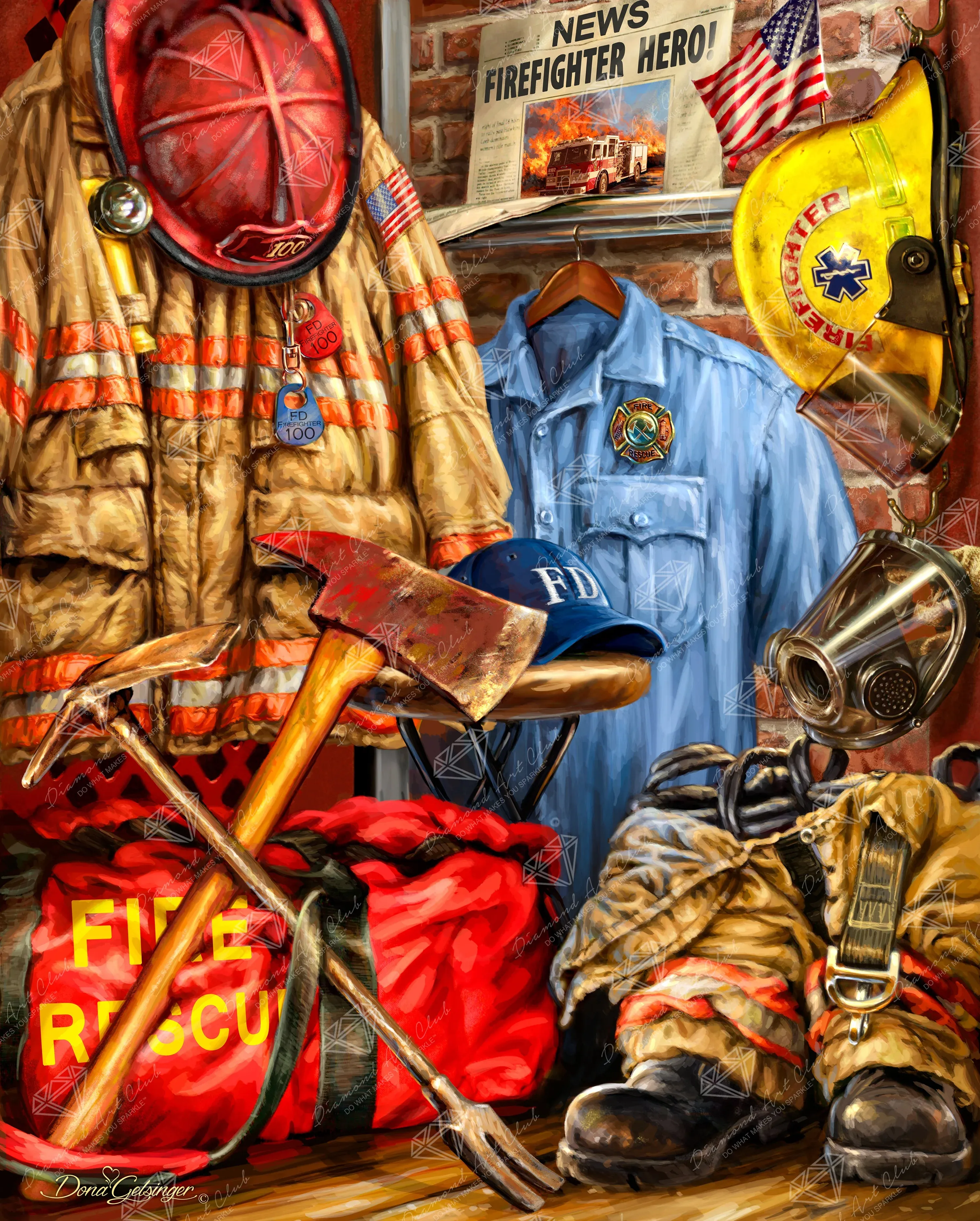Hometown Hero - Firefighter