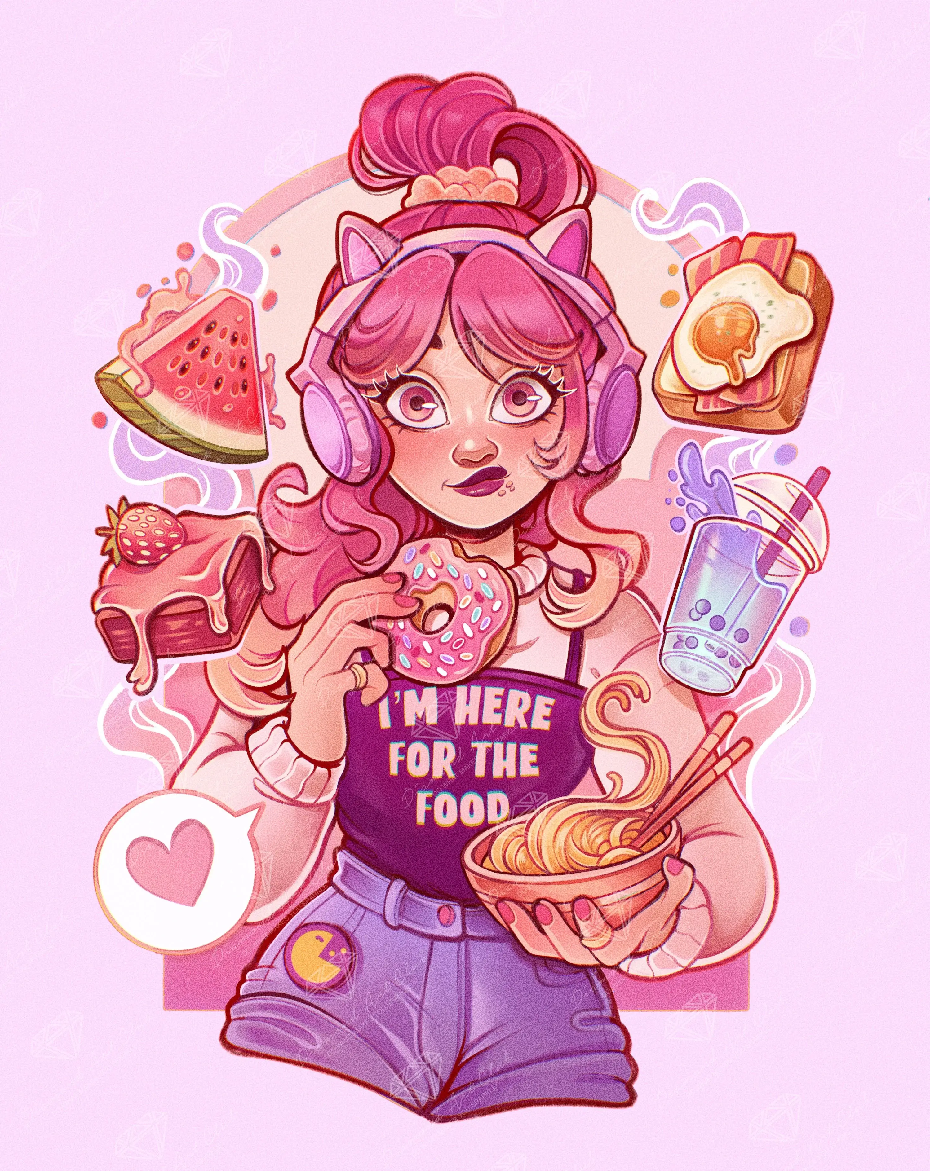 I'm Here for the Food