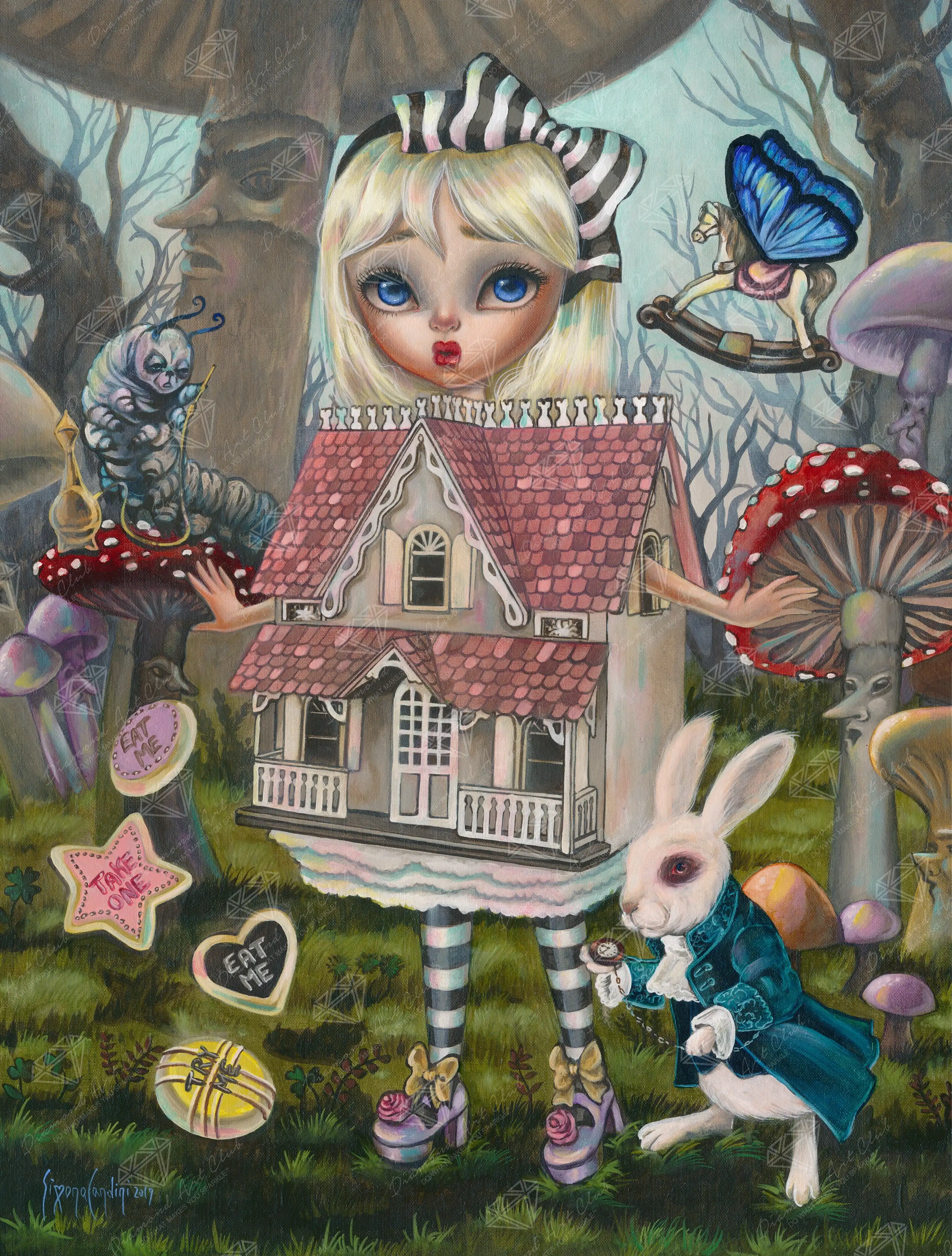 Alice in the White Rabbit House