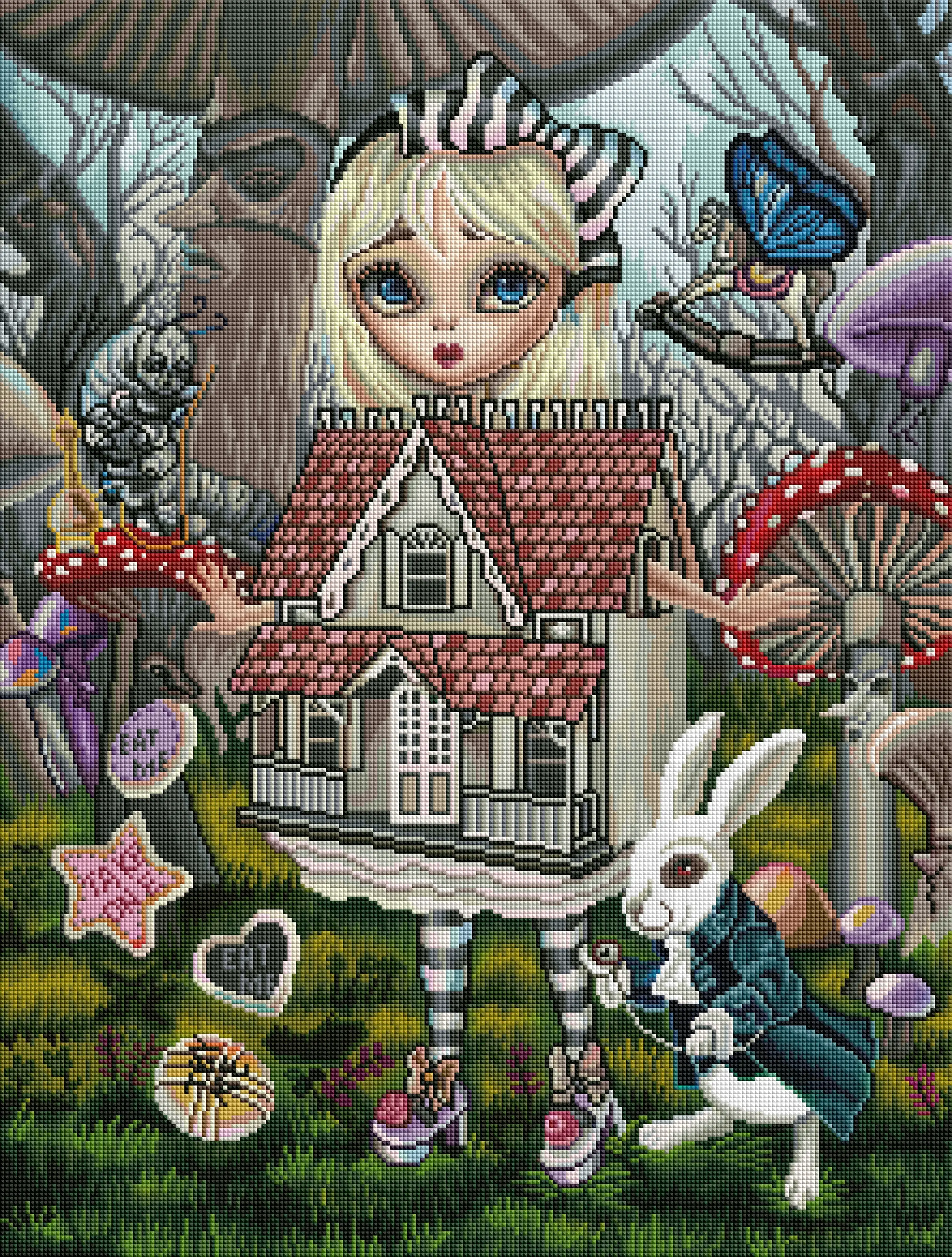 Alice in the White Rabbit House