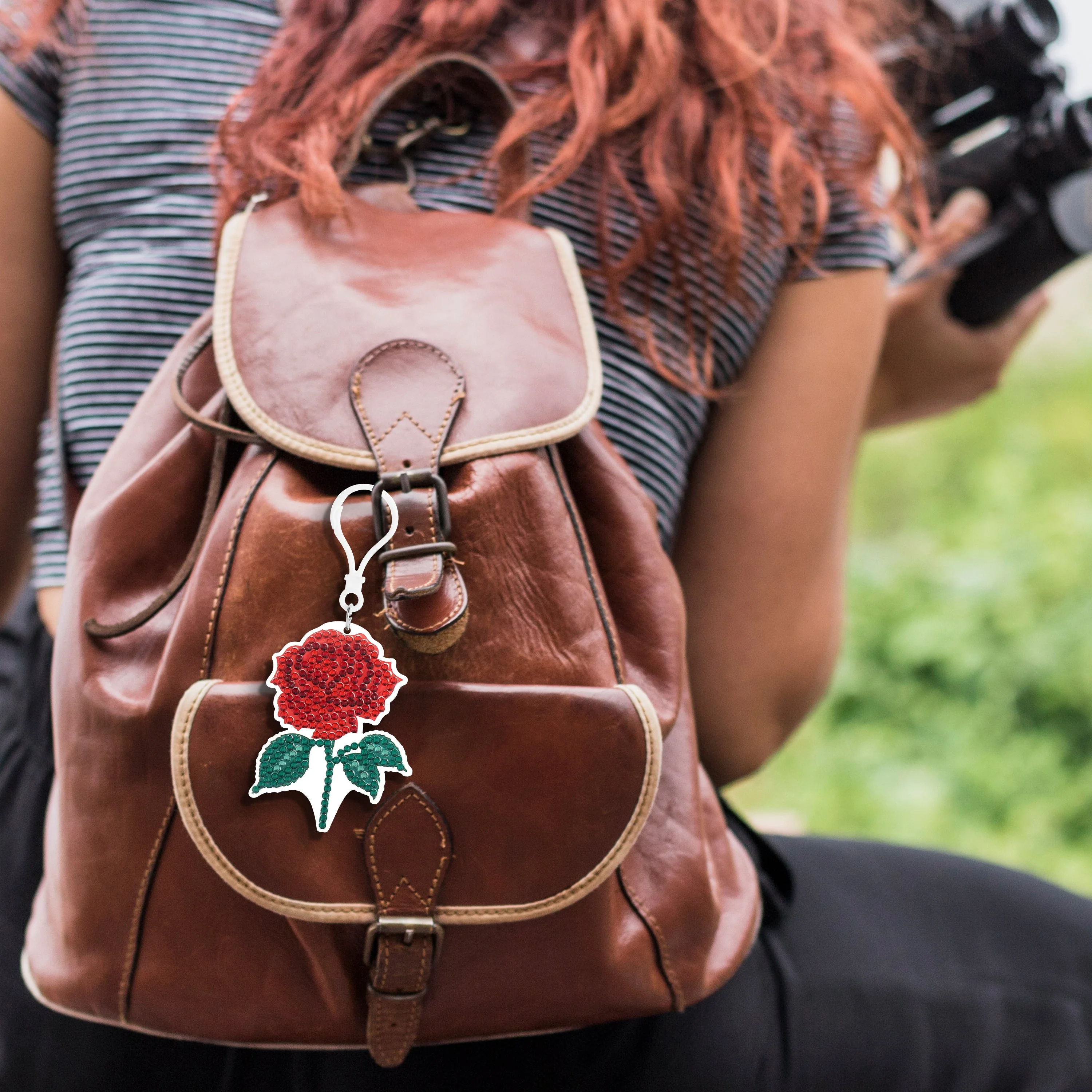 Keychain - Enchanted Rose