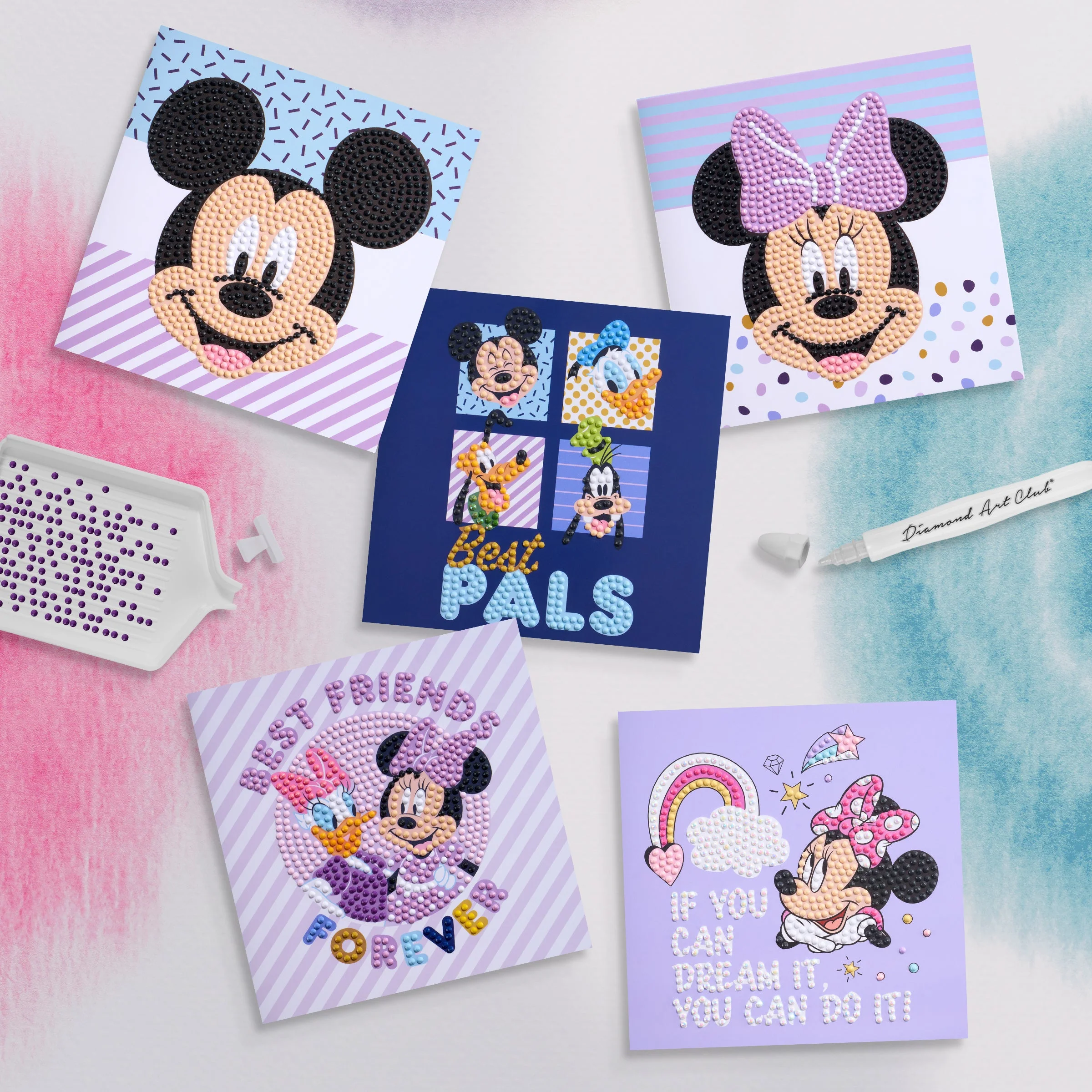 Mickey and Friendsâ¢ DIY Cards (Set of 5)
