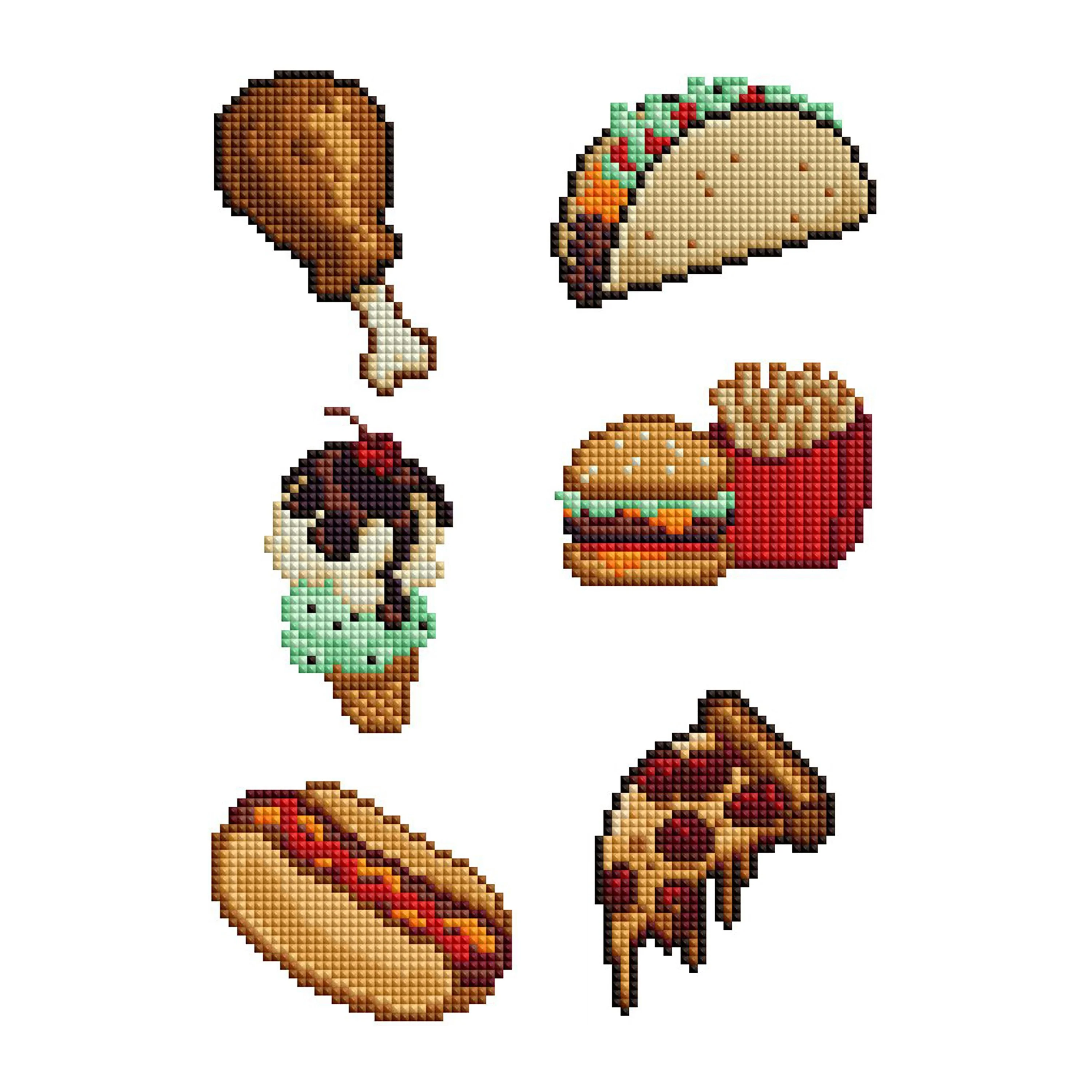 Mini Dazzlesâ¢ - 50s Diner Food