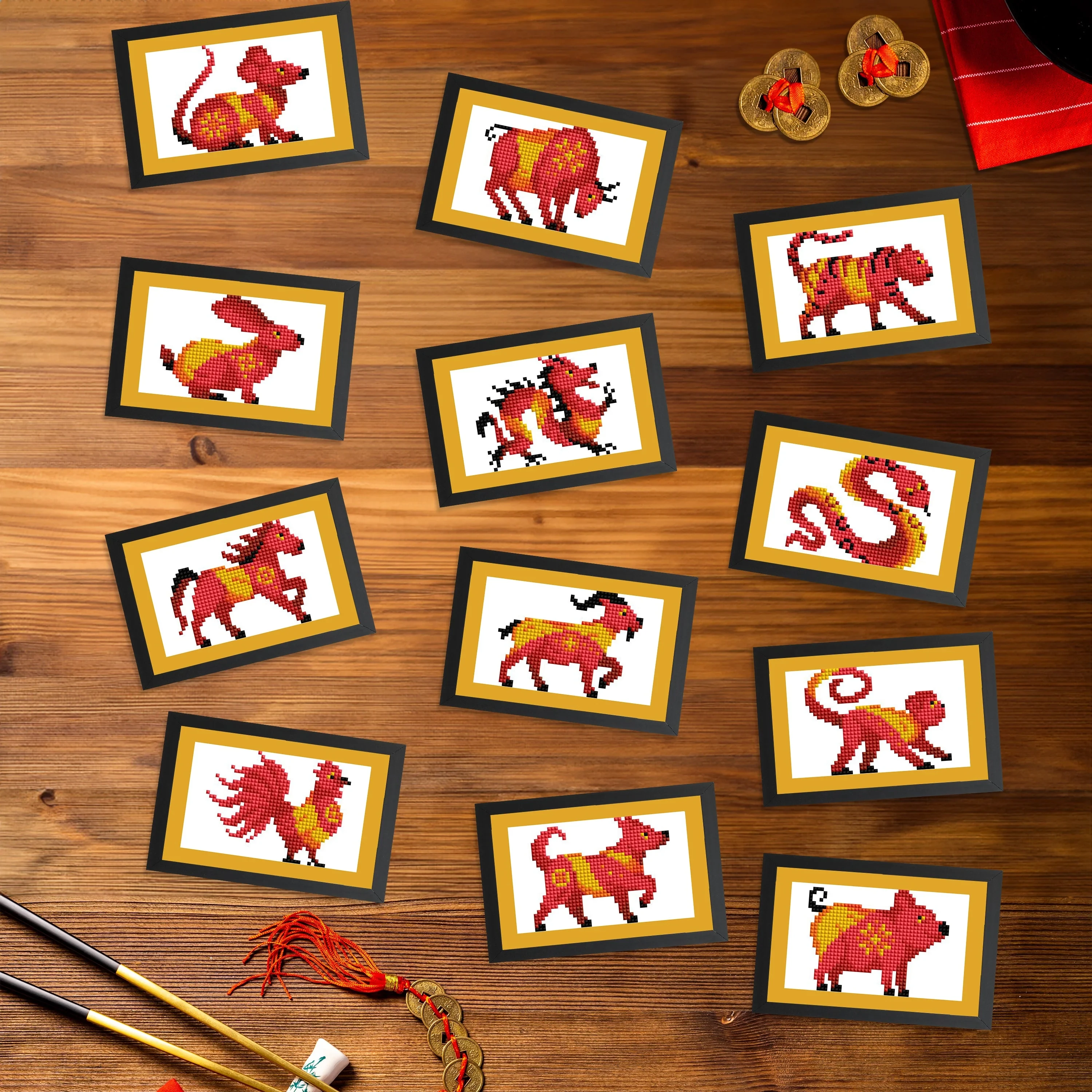 Mini Dazzlesâ¢ - Chinese Zodiac