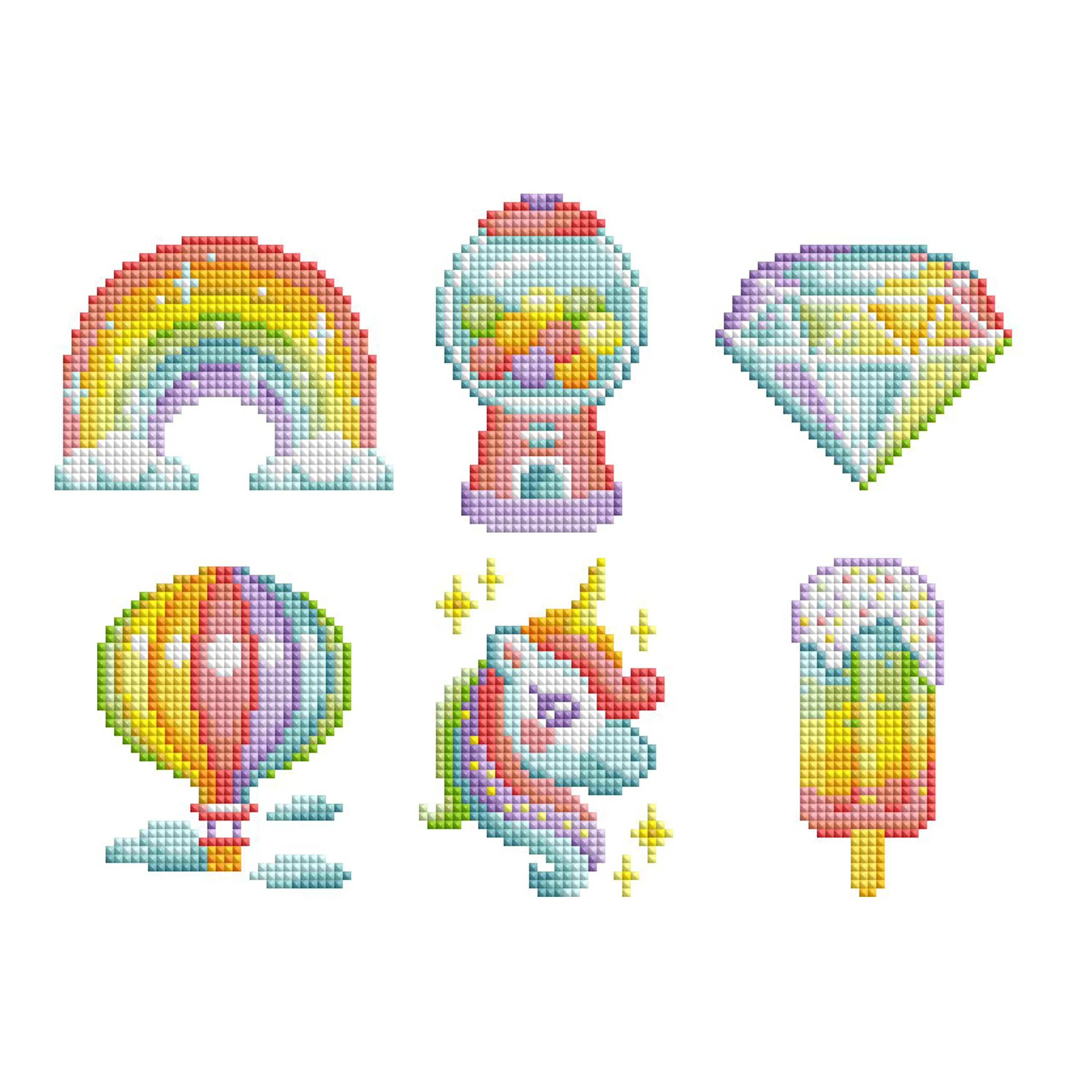 Mini Dazzlesâ¢ - Rainbow
