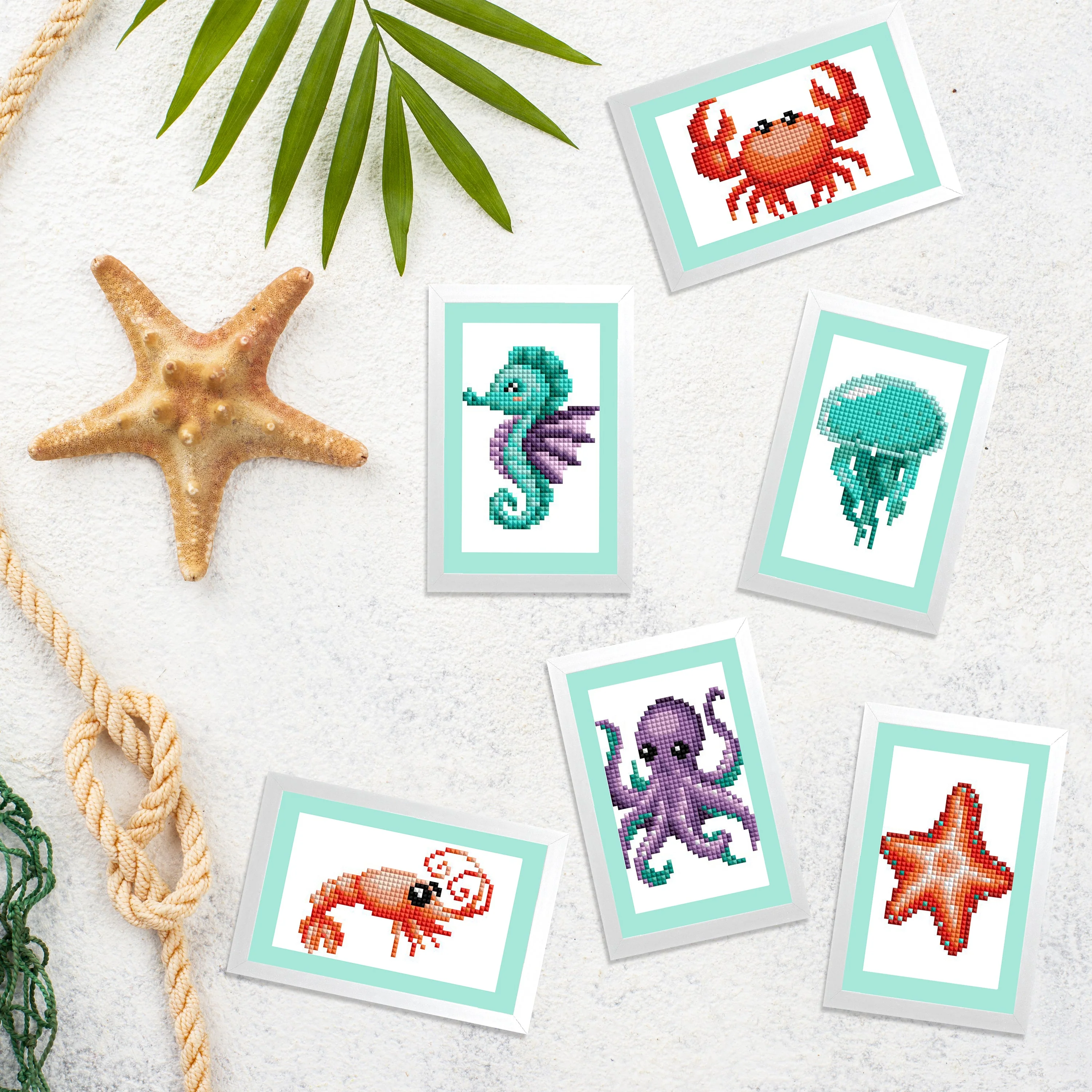 Mini Dazzlesâ¢ - Sea Creatures