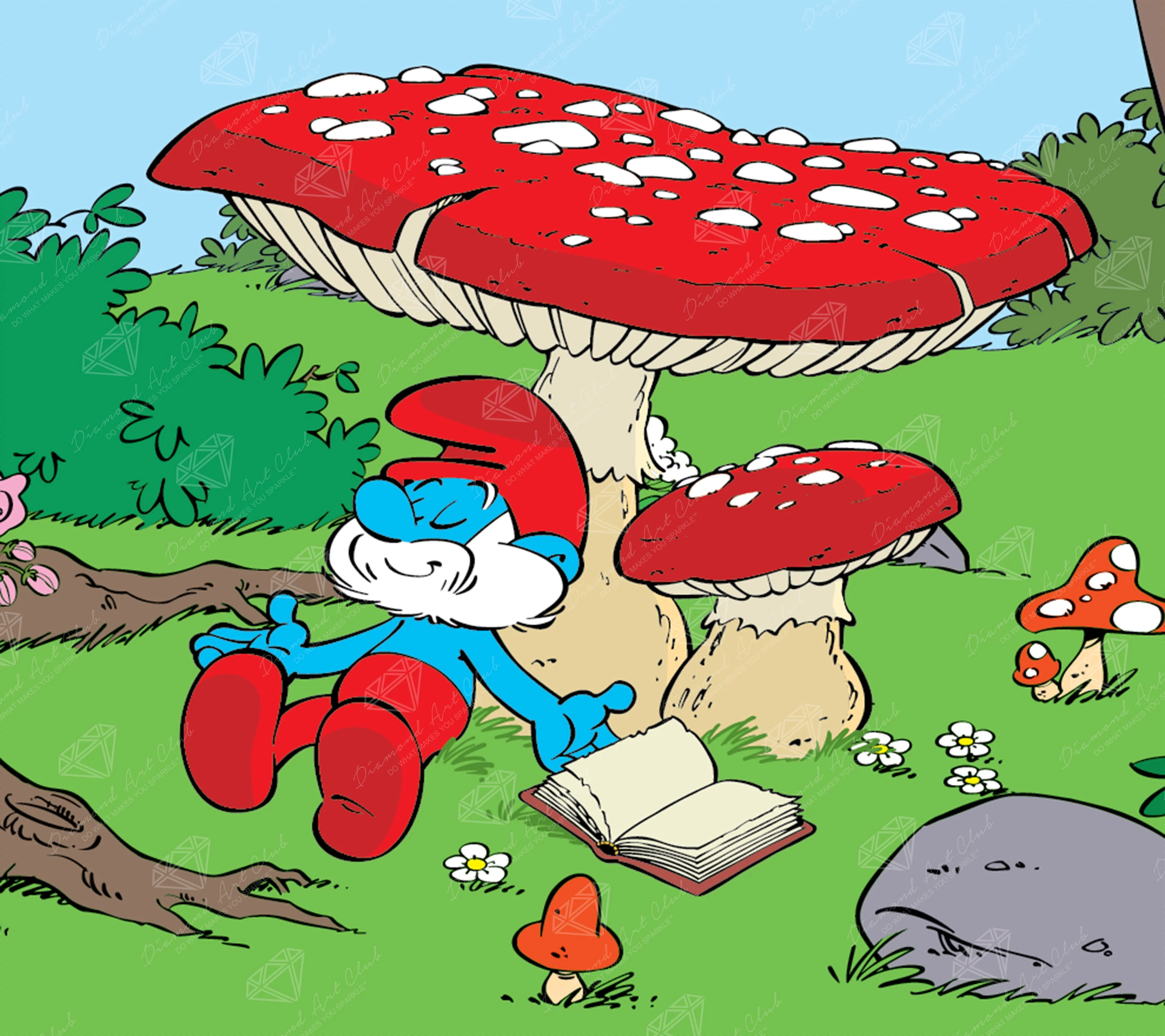 Papa Smurfâ¢ Napping