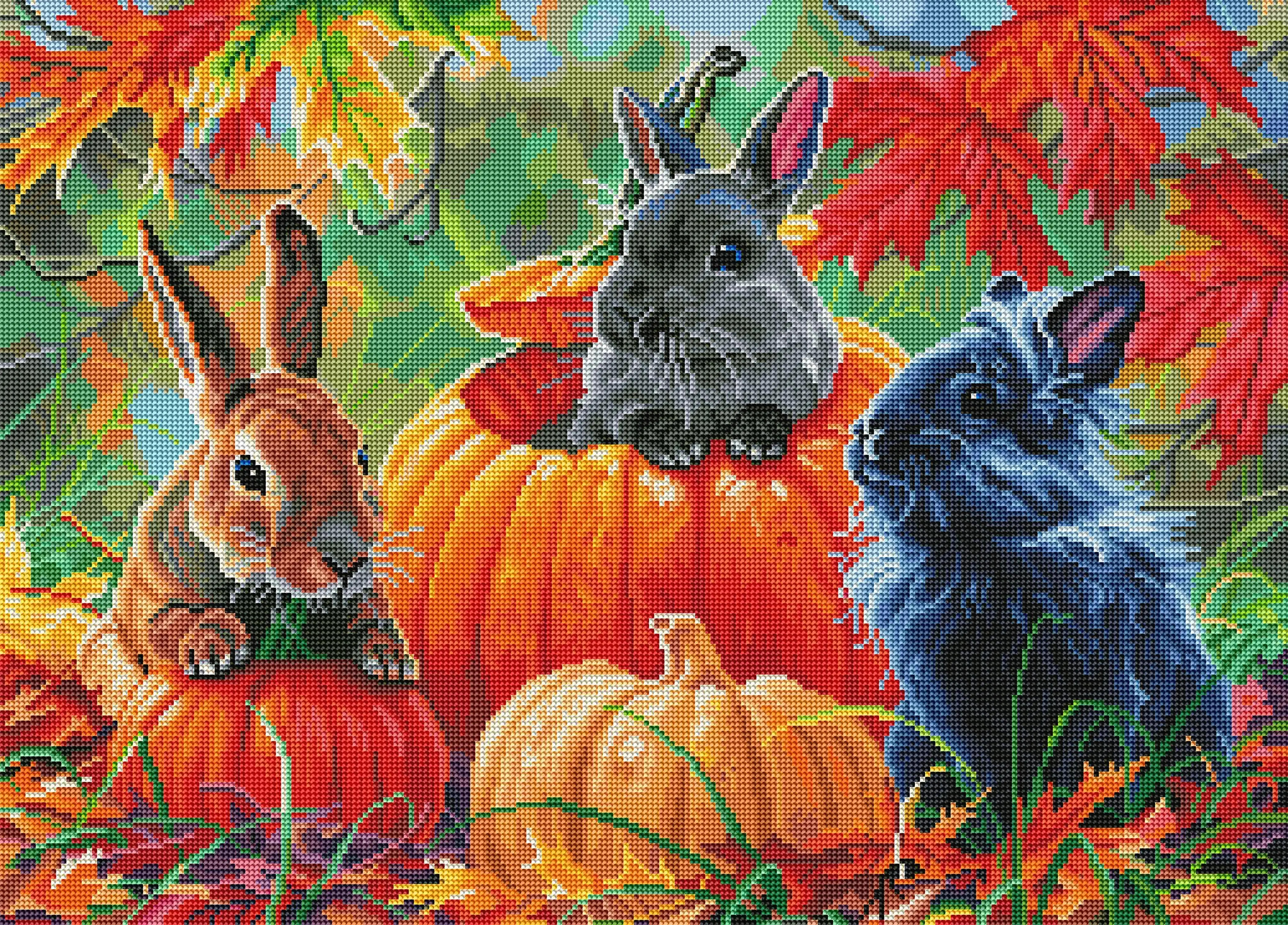 Pumpkin Patch Bunnies