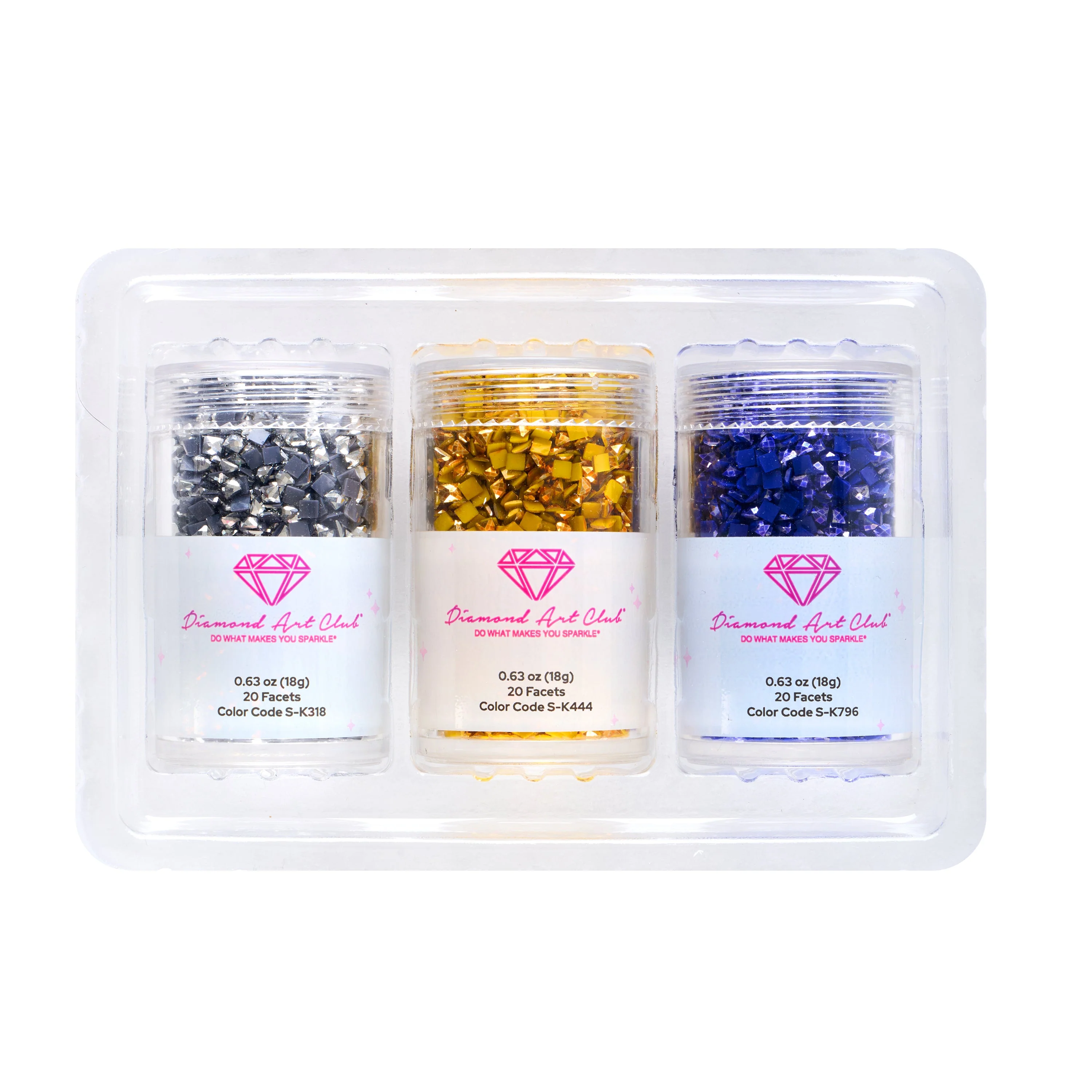 Electro DiamondÂ® - Square (Set of 3)