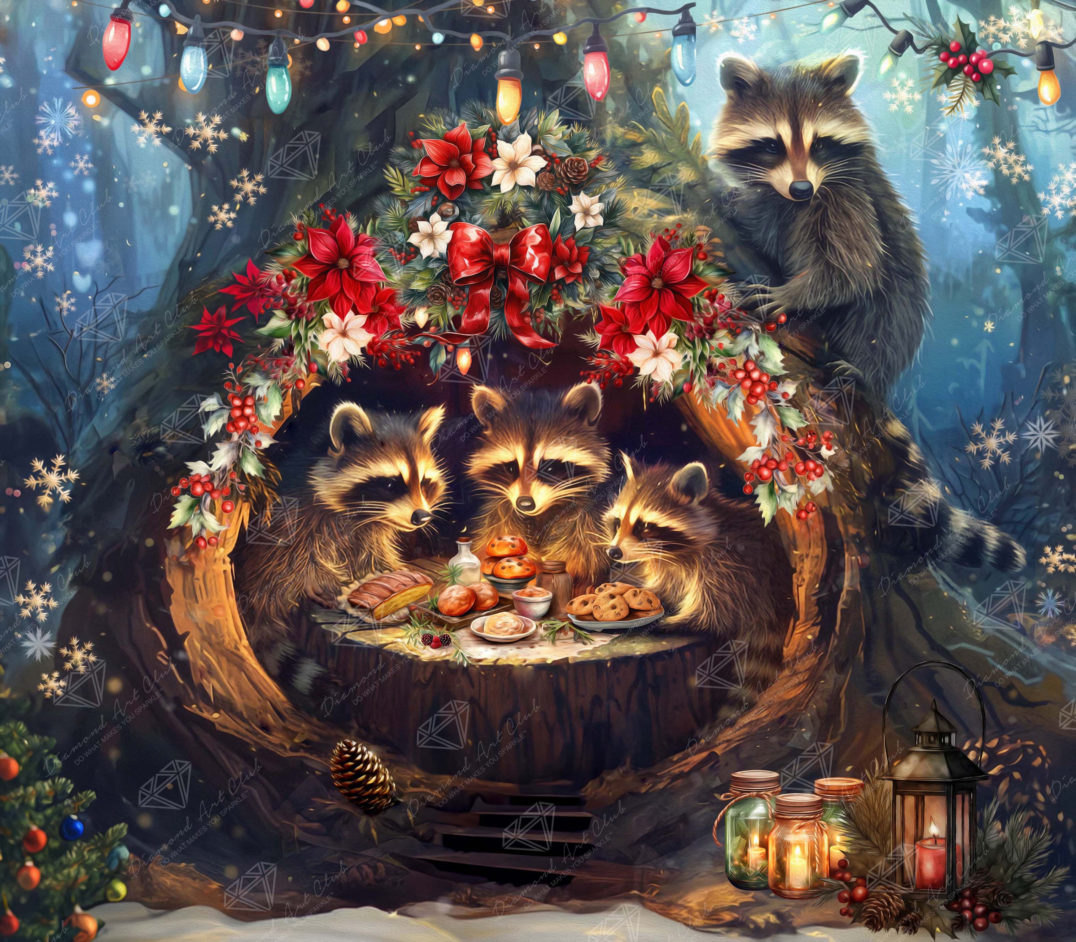 Raccoon Christmas
