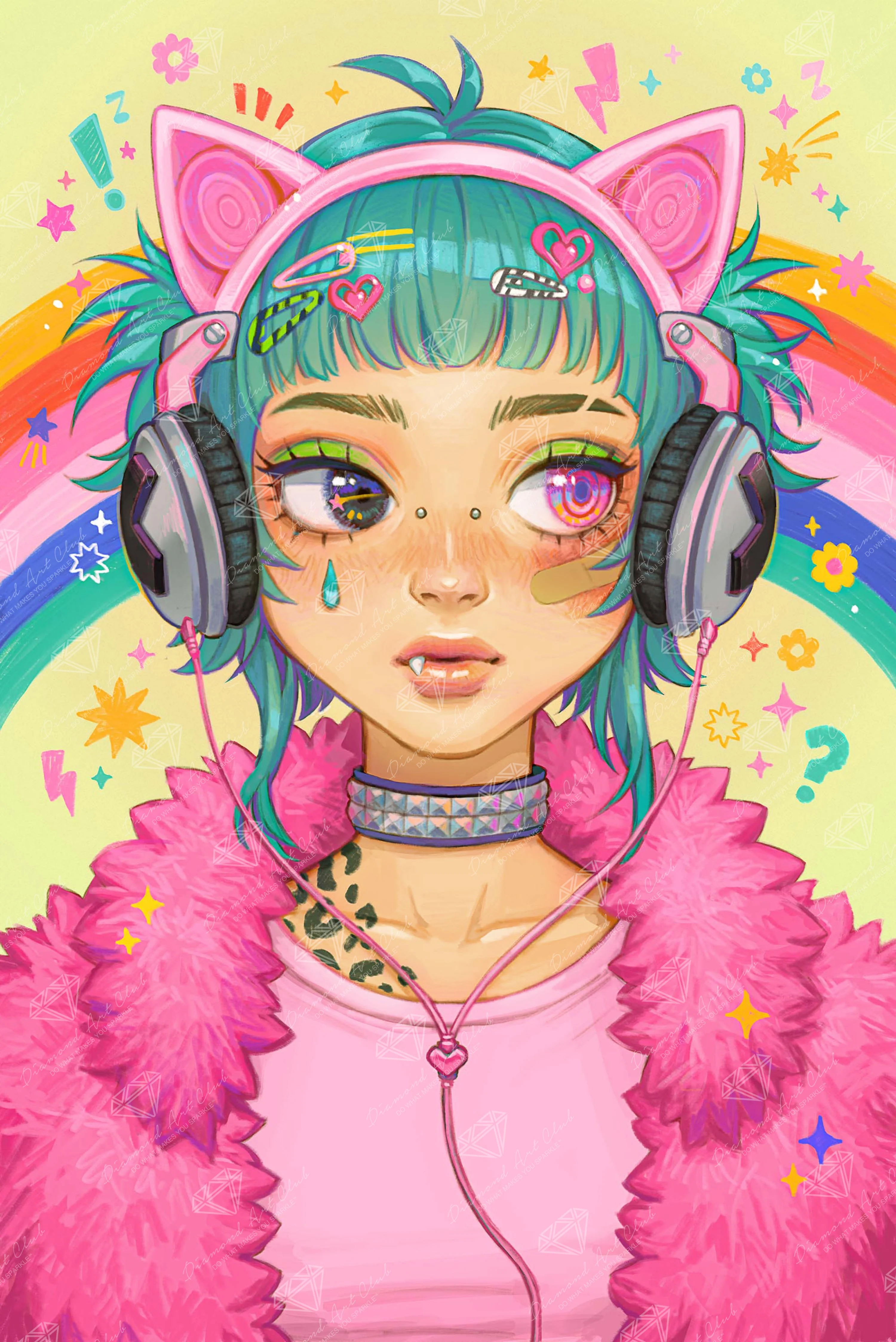 Rainbow Head