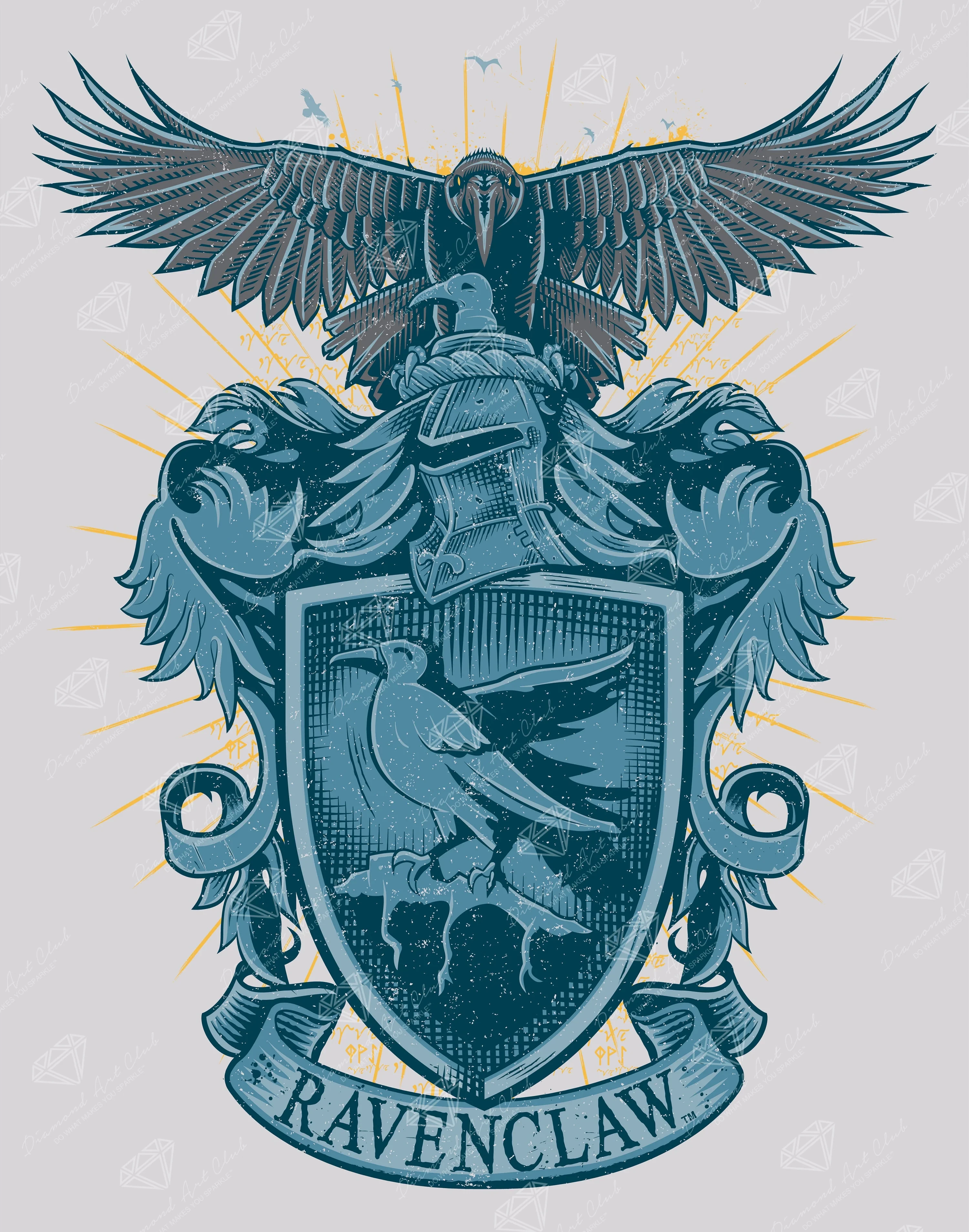 Ravenclaw⢠Crest - Tomes & Scrolls 1 2643-ravenclaw-crest-tomes-scrolls-1.webp