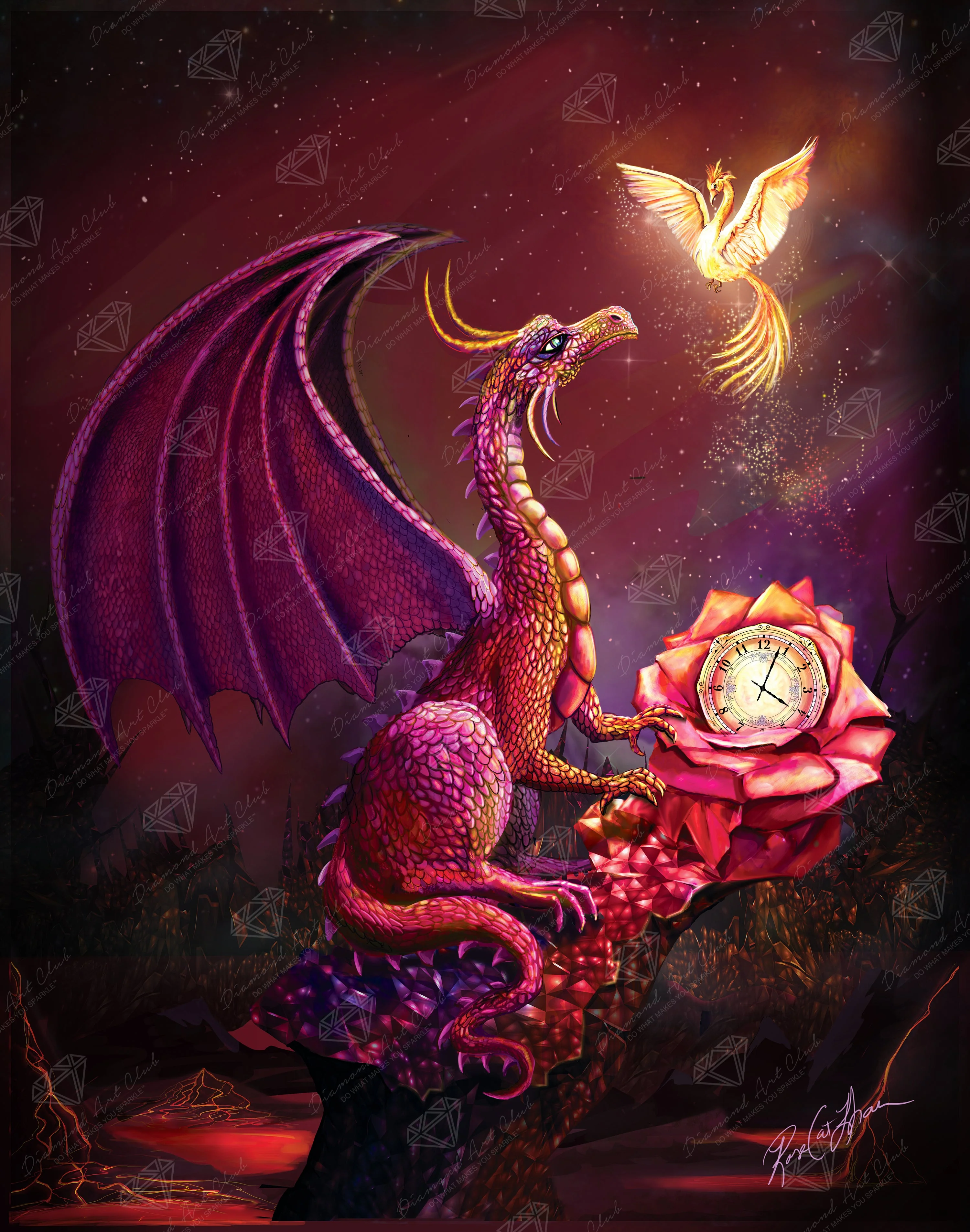 Scarlet Time Dragon