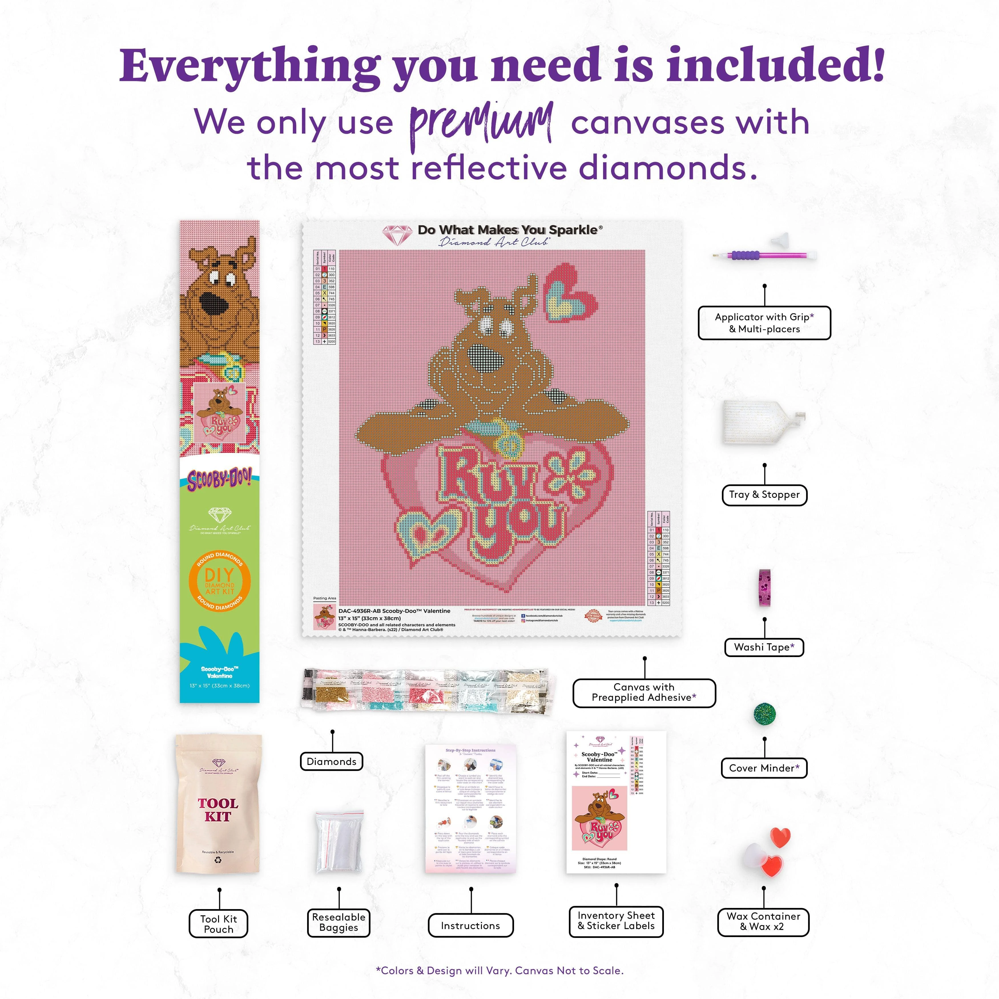 We Ruv You Scooby-Dooâ ¢ Ruv You - Diamond Painting & Diamond Art