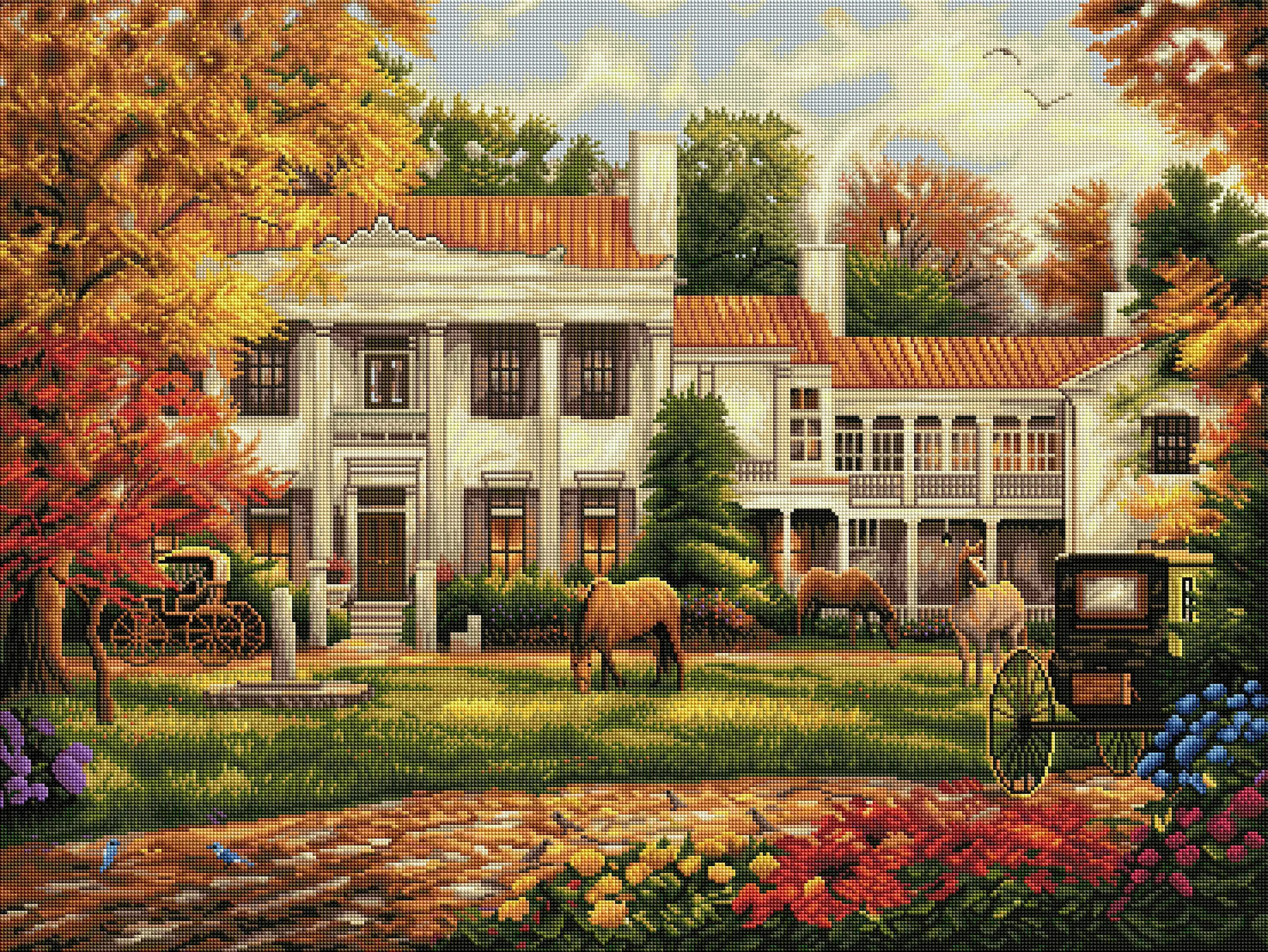 Autumn Afternoon at Belle Meade
