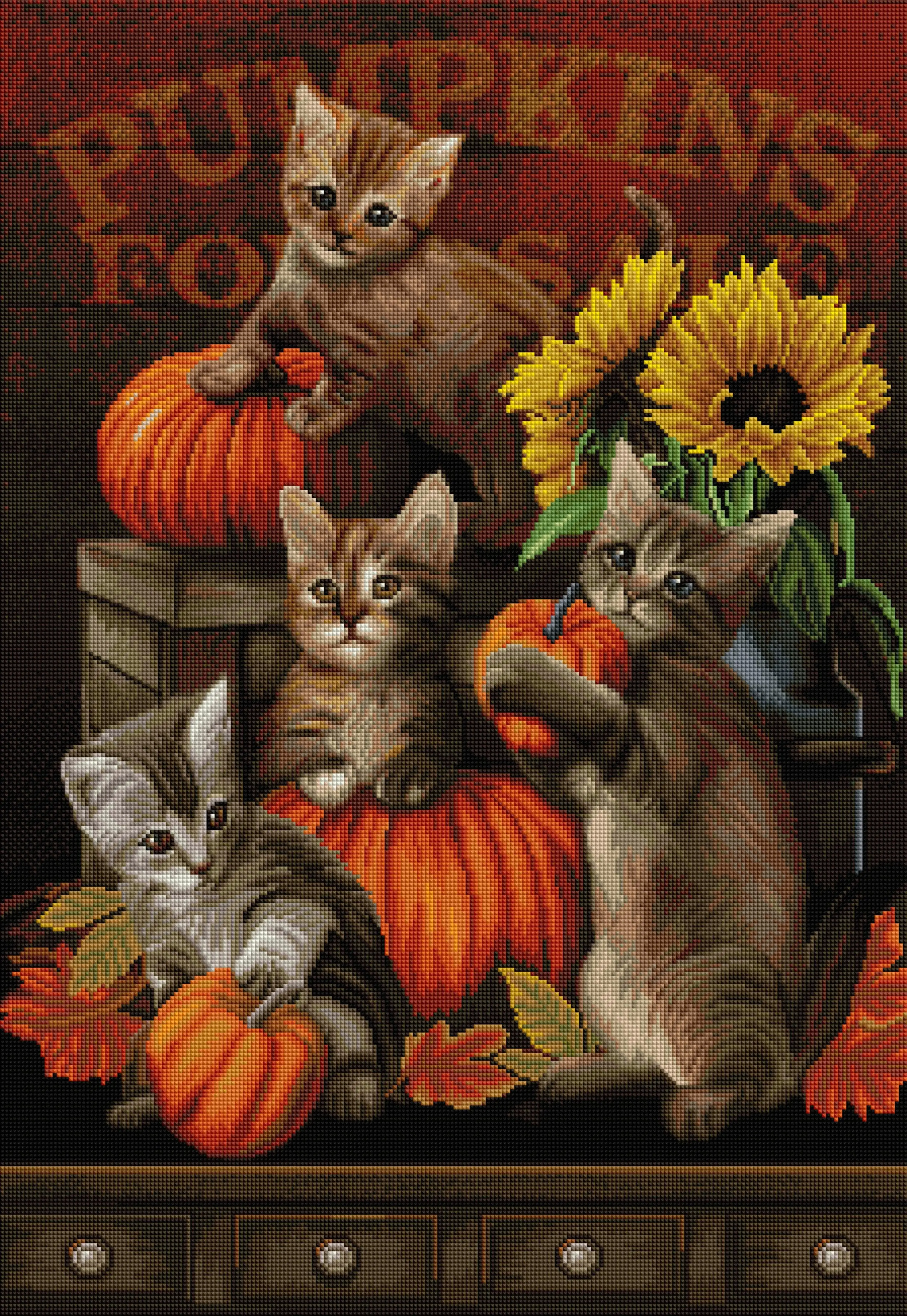 Autumn Kittens