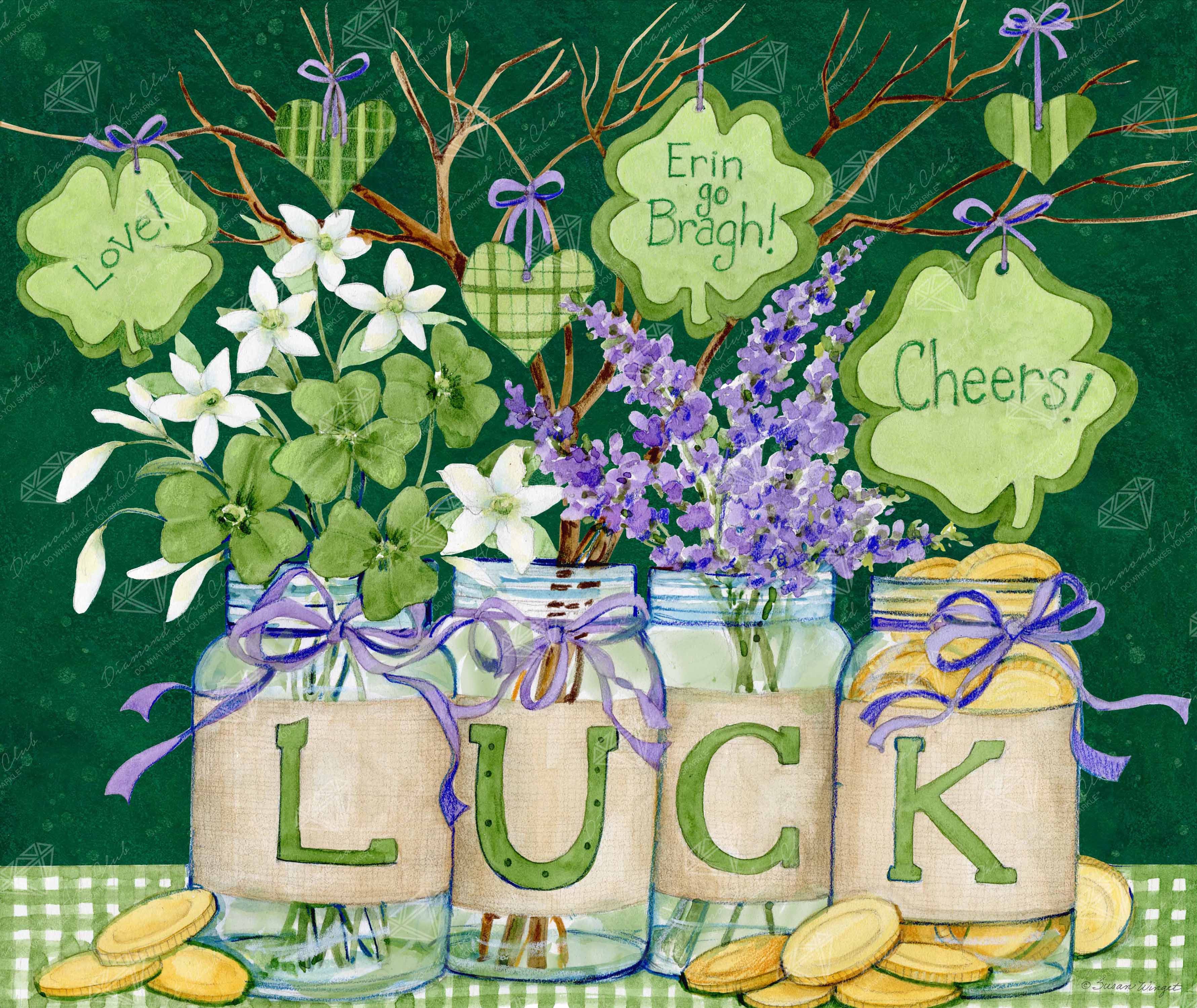 Shamrock Jars