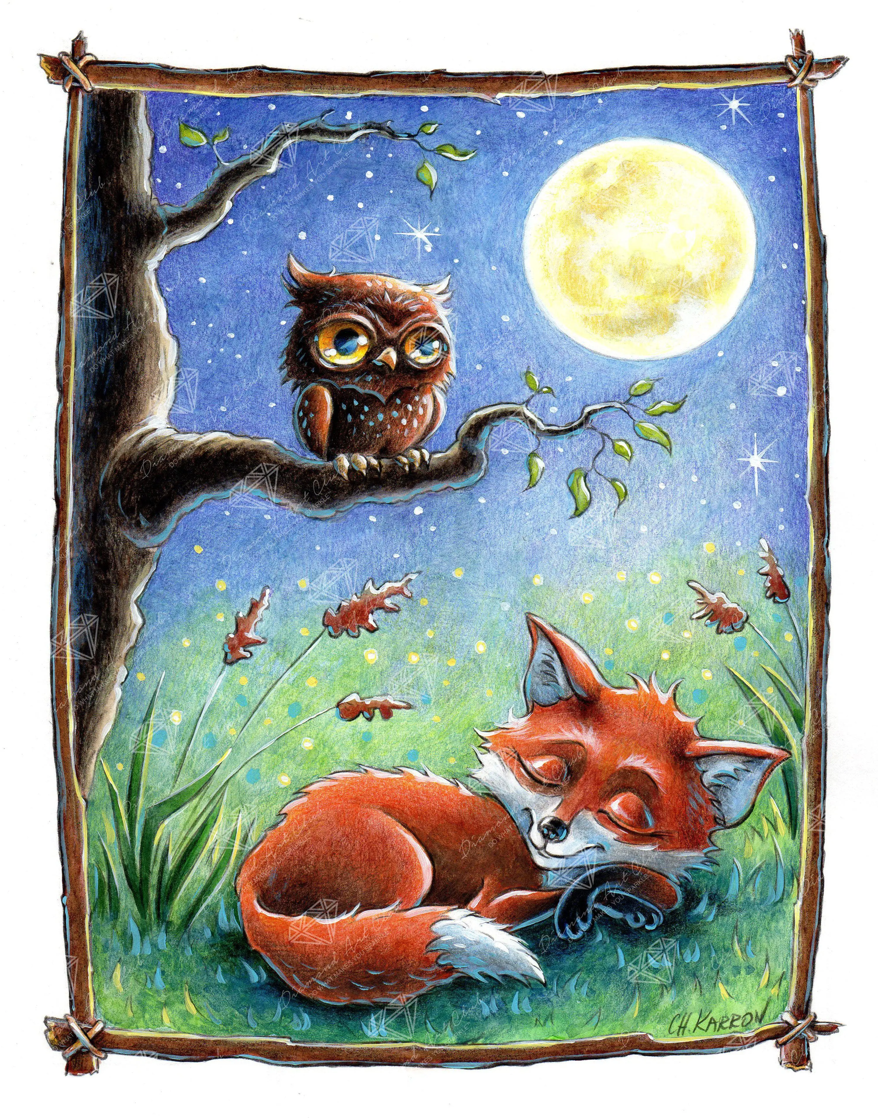 Sleeping Fox