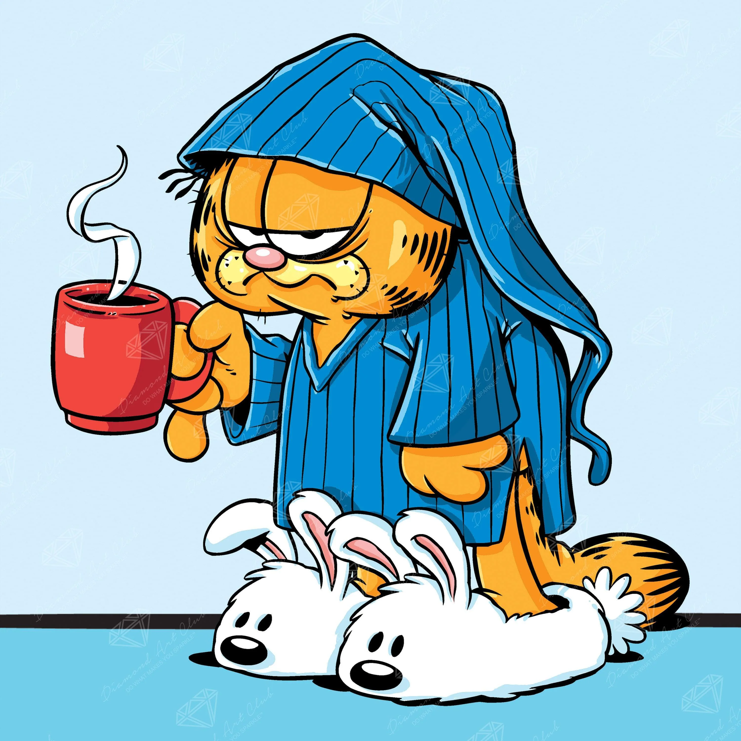 Sleepy and Grumpy Cat