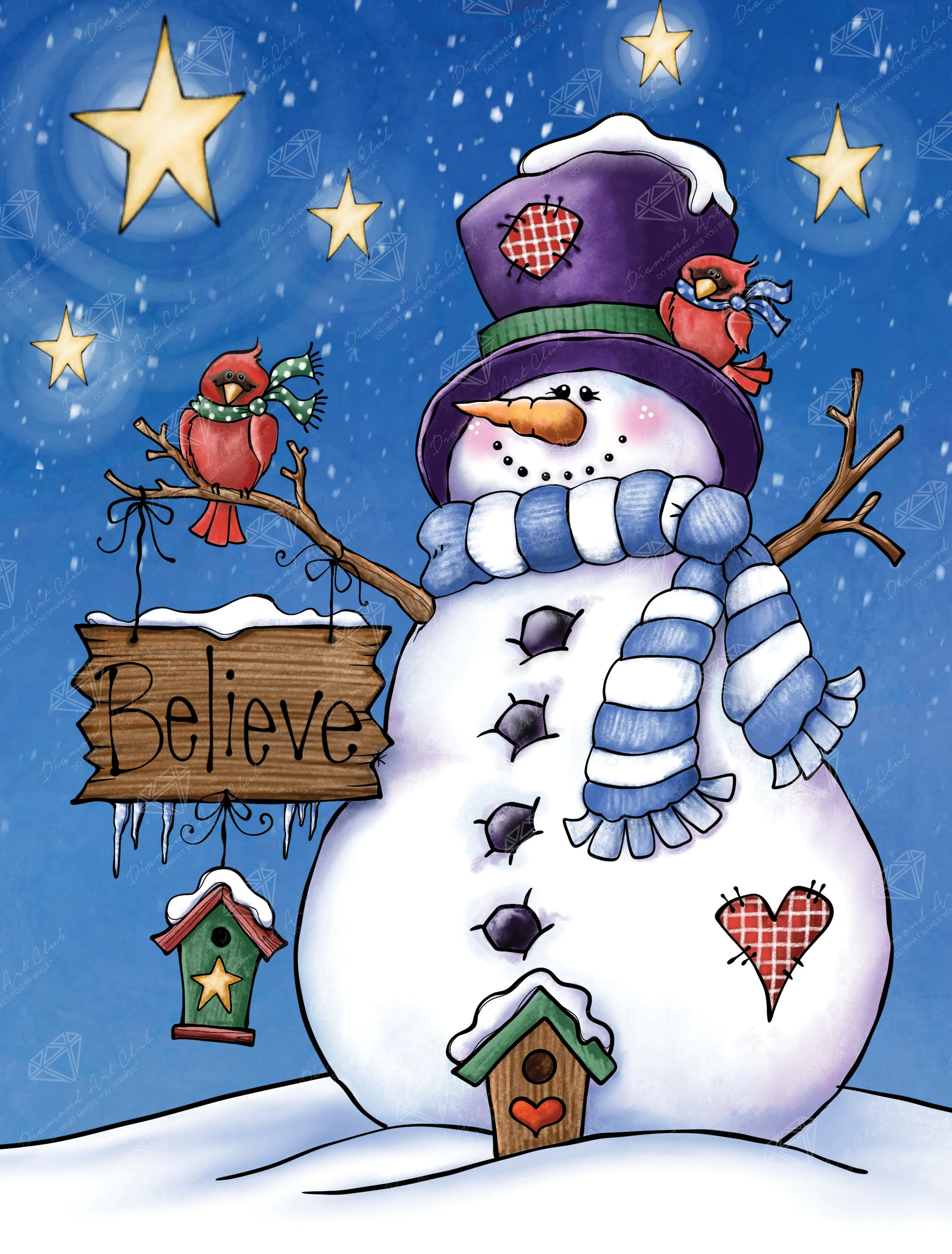 Snowman Believe