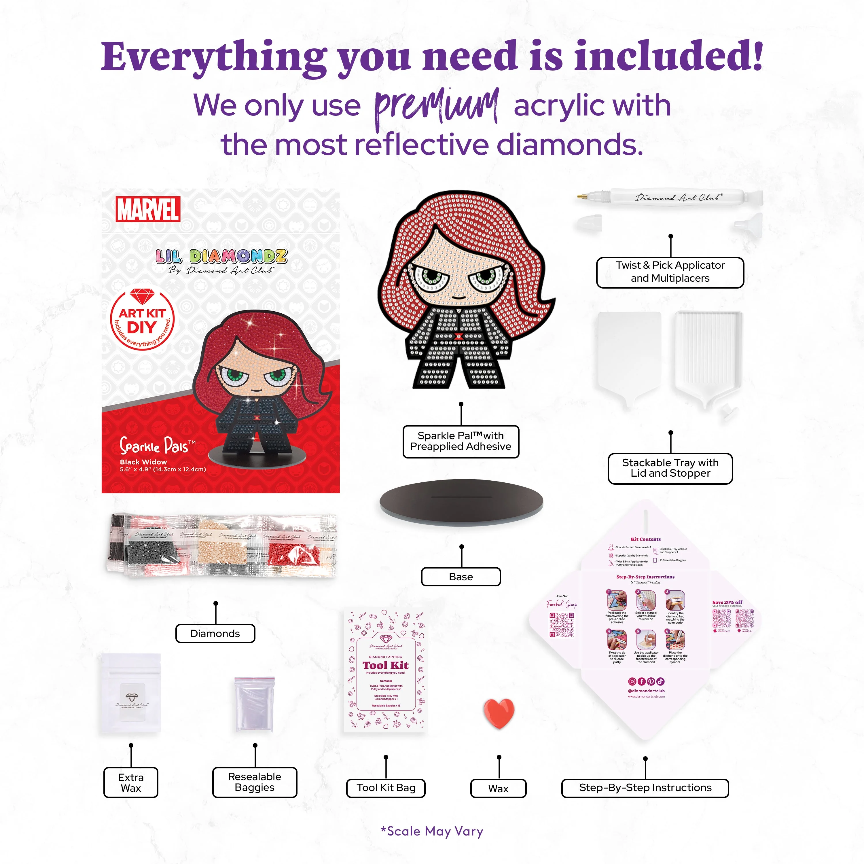 Sparkle Palsâ¢ - Black Widowâ¢