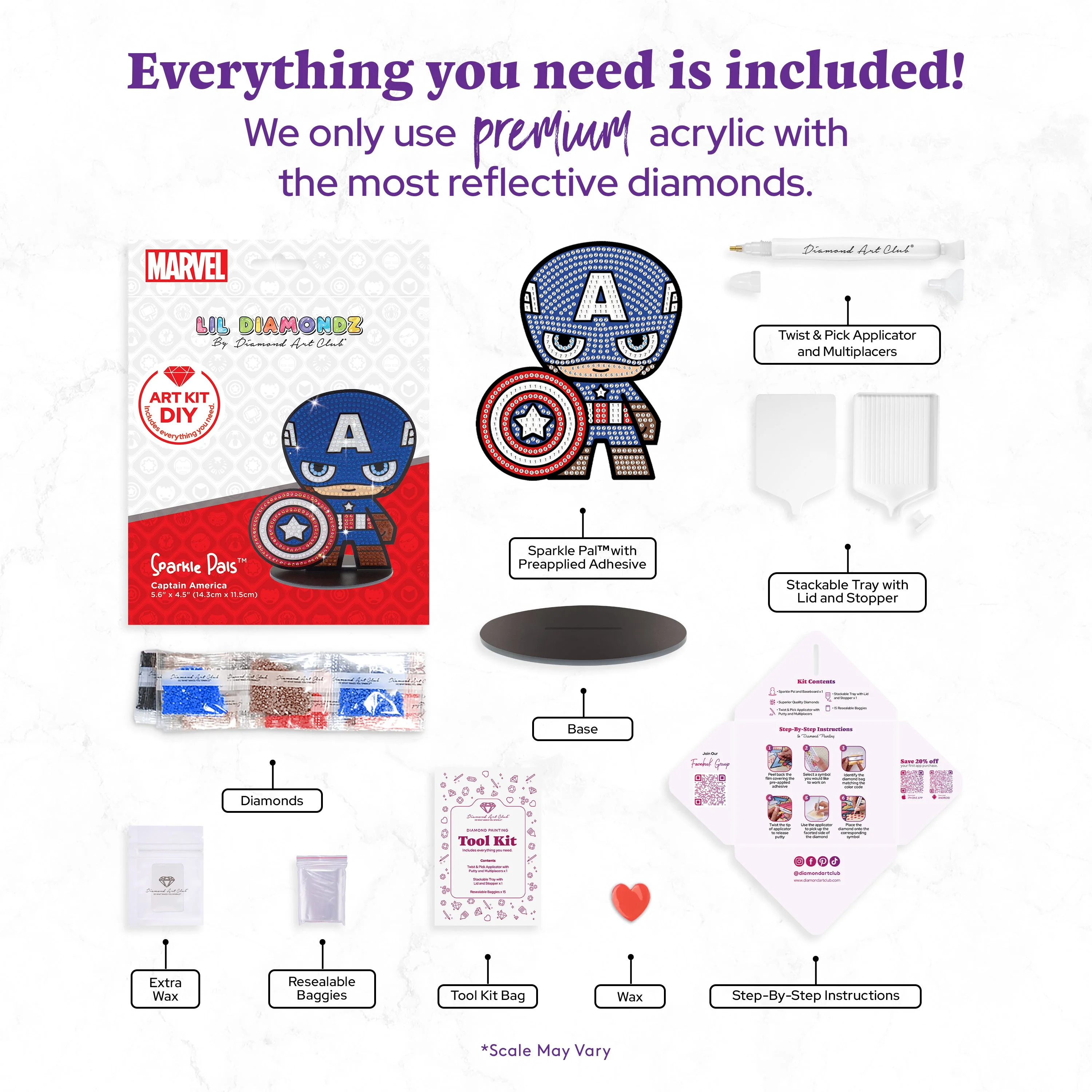 Sparkle Palsâ¢ - Captain Americaâ¢