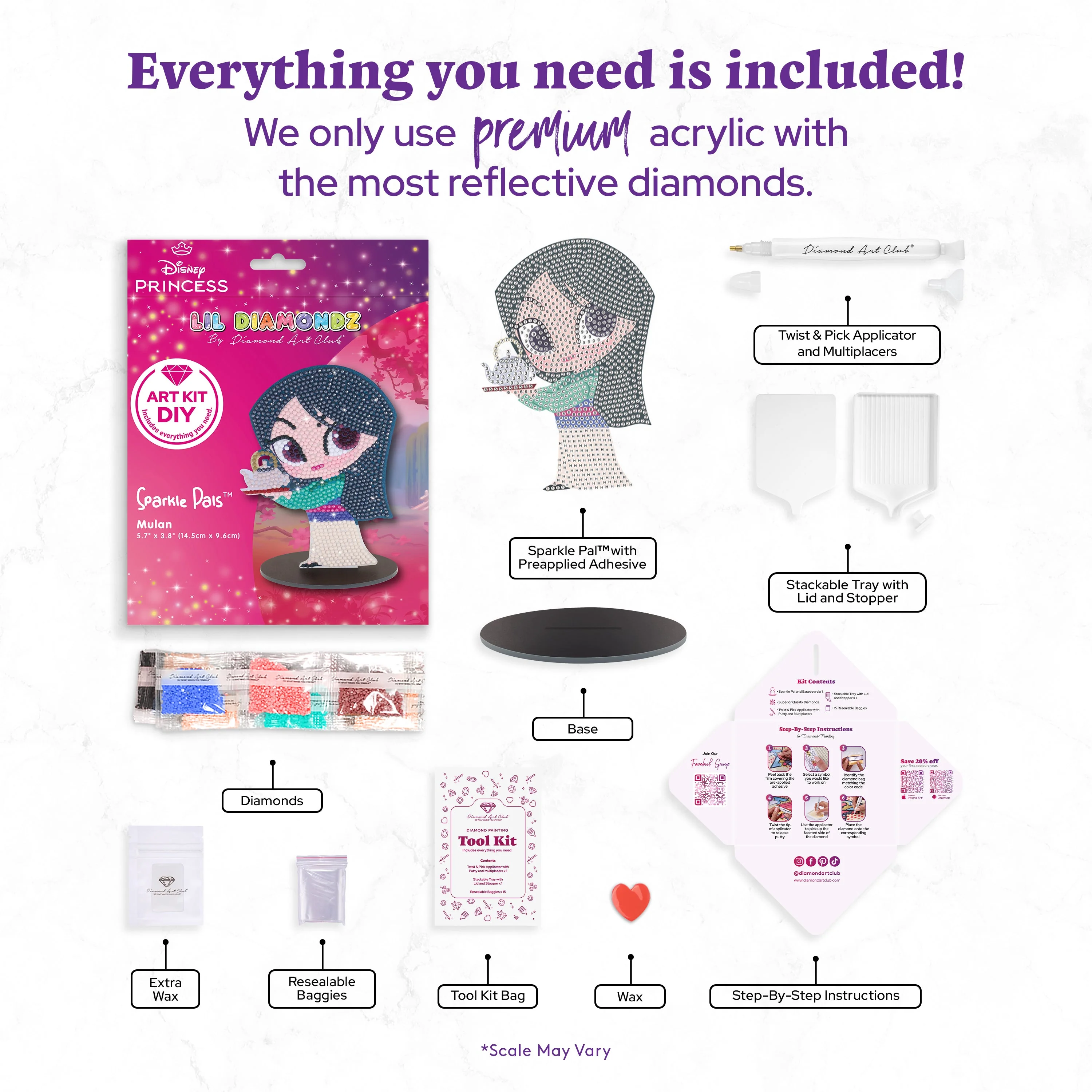 Sparkle Palsâ¢ - Chibi Mulanâ¢