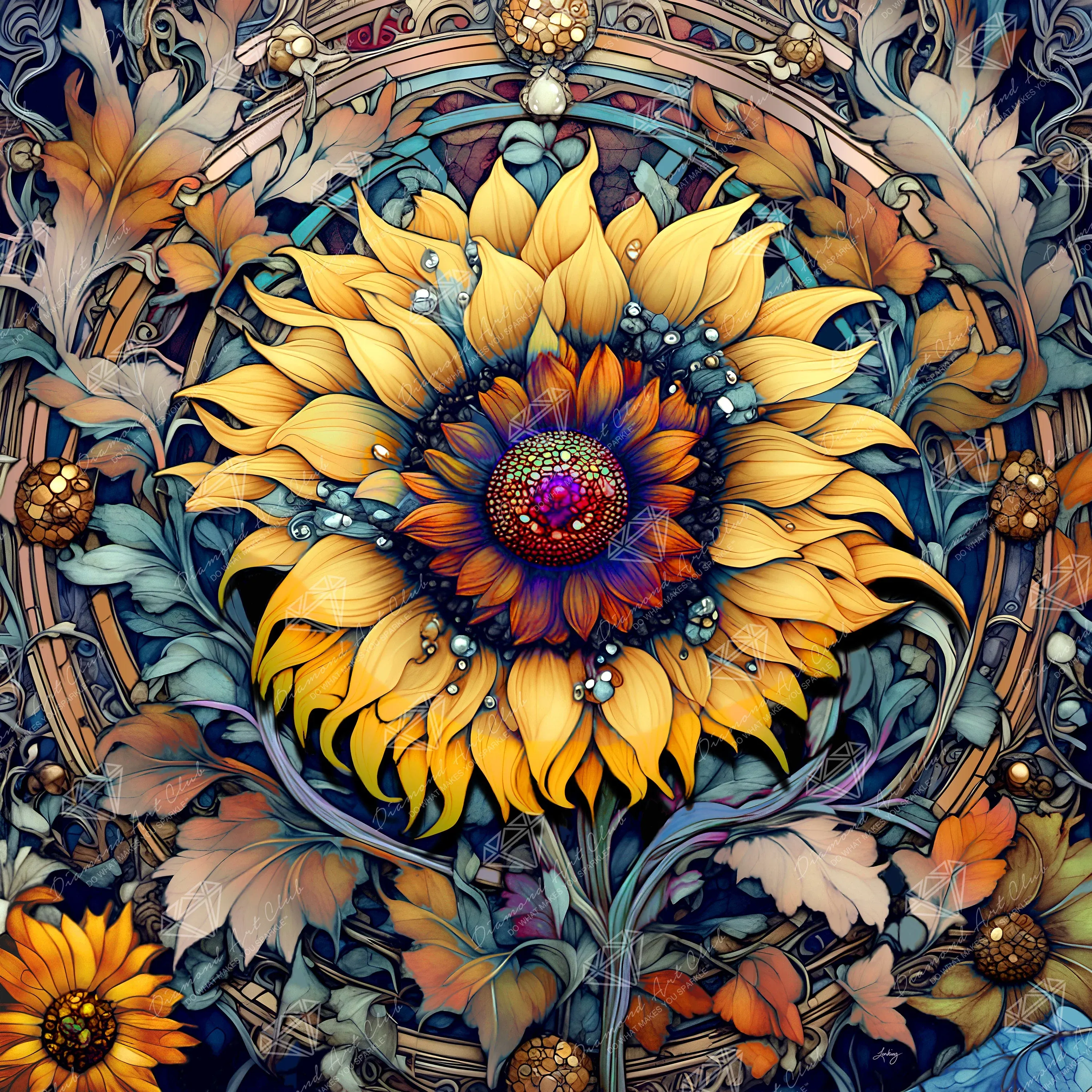 Autumnal Sunflower