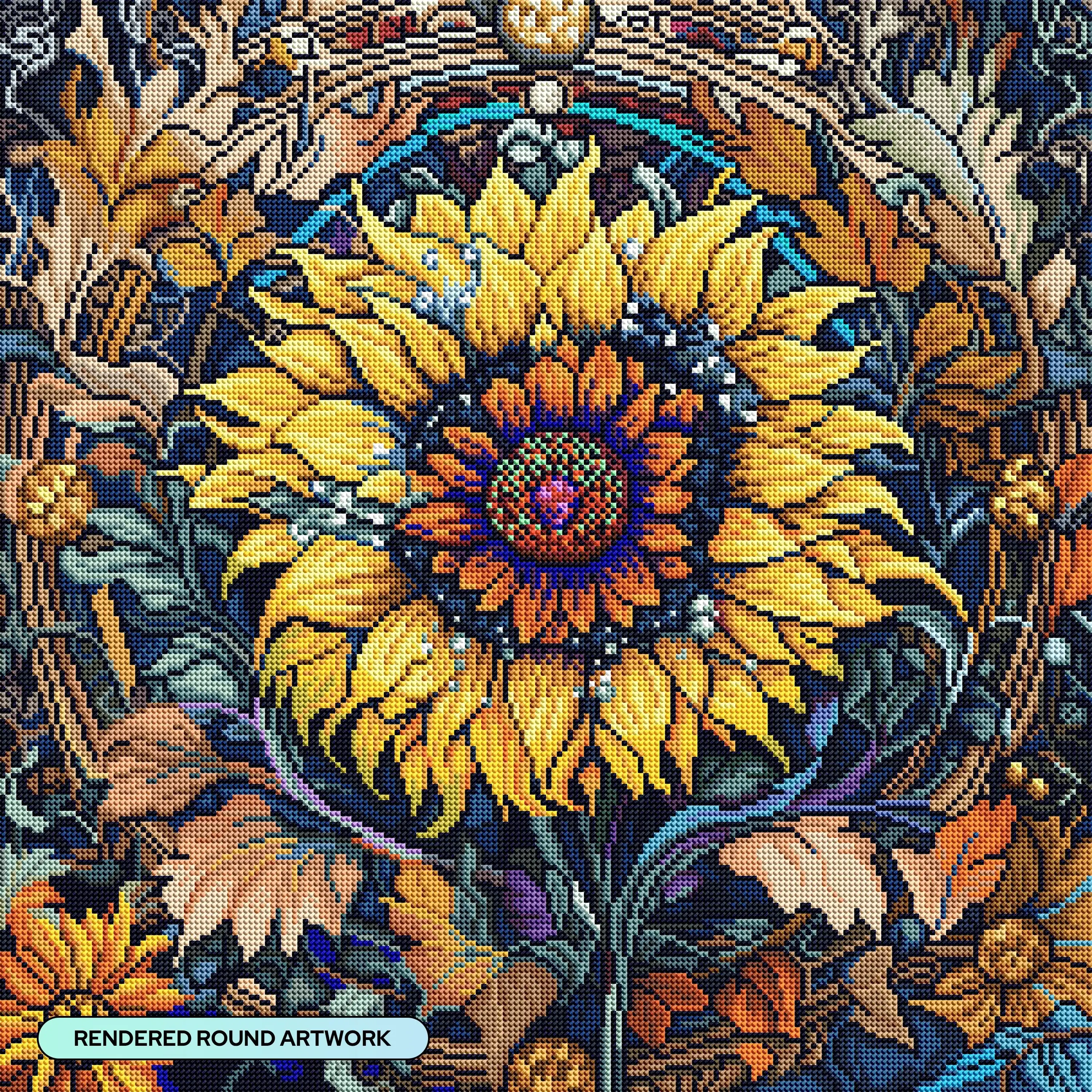 Autumnal Sunflower
