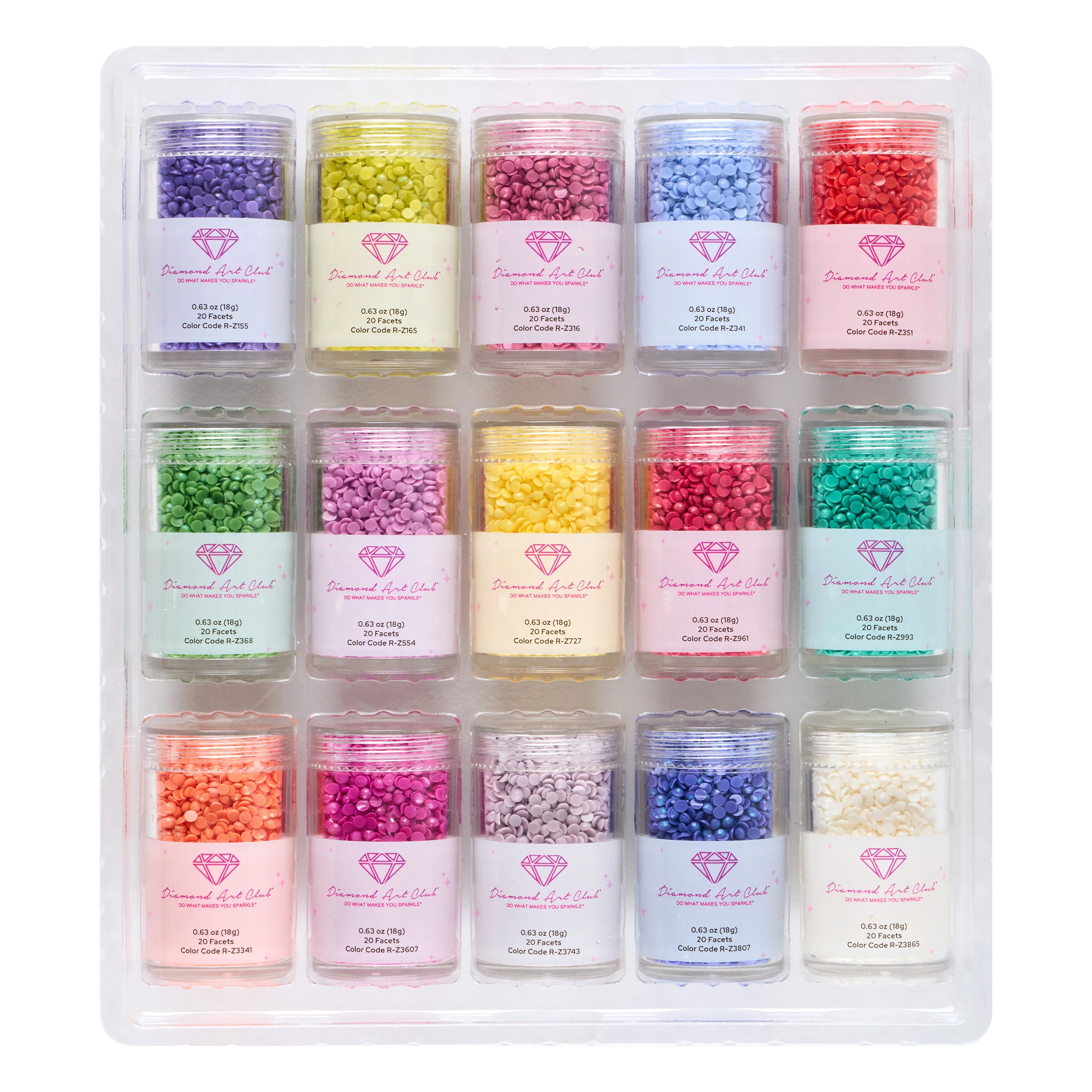 Fairy DustÂ® - Muted Rainbow Round (Set of 15)