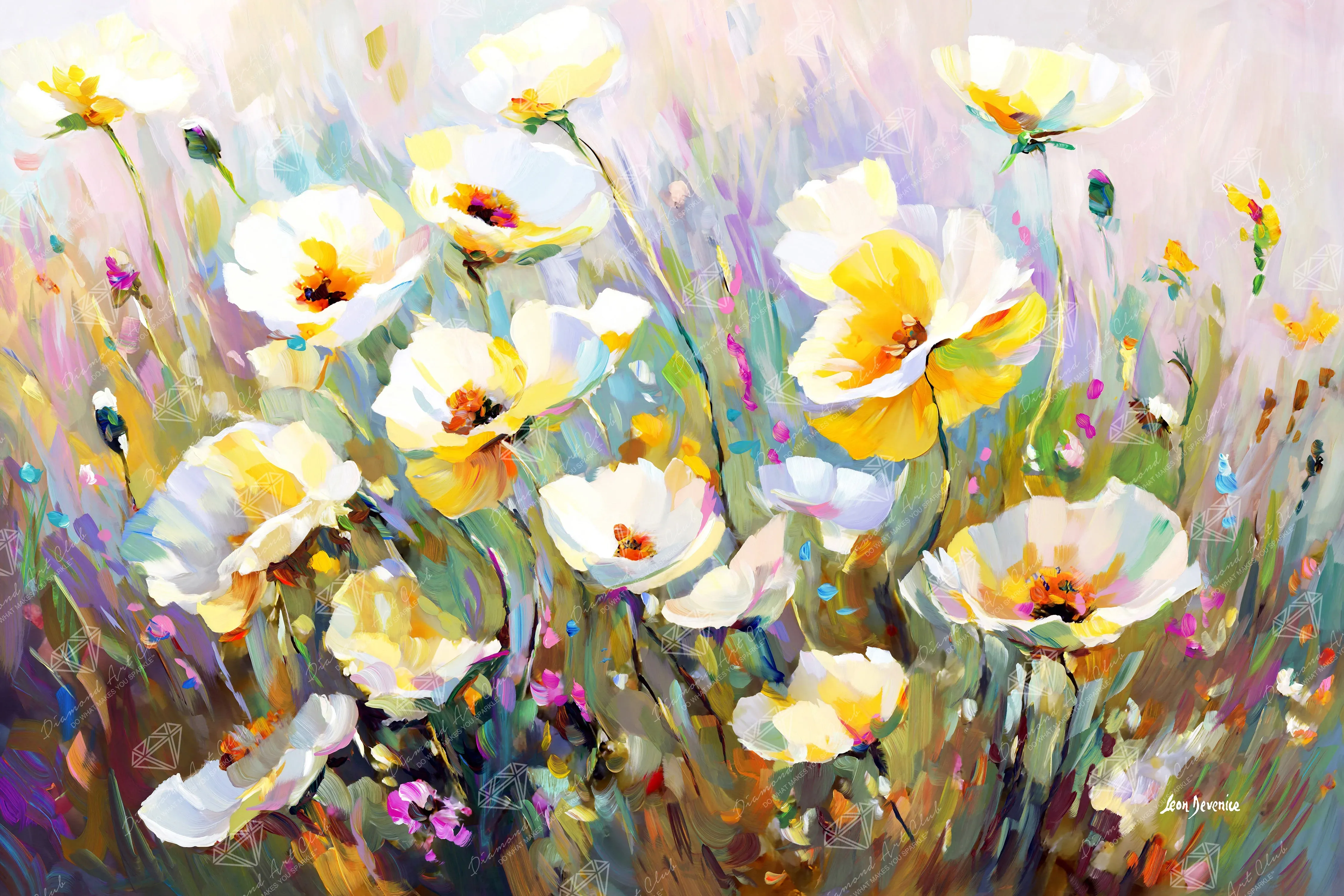 Sunlit Petals Embrace