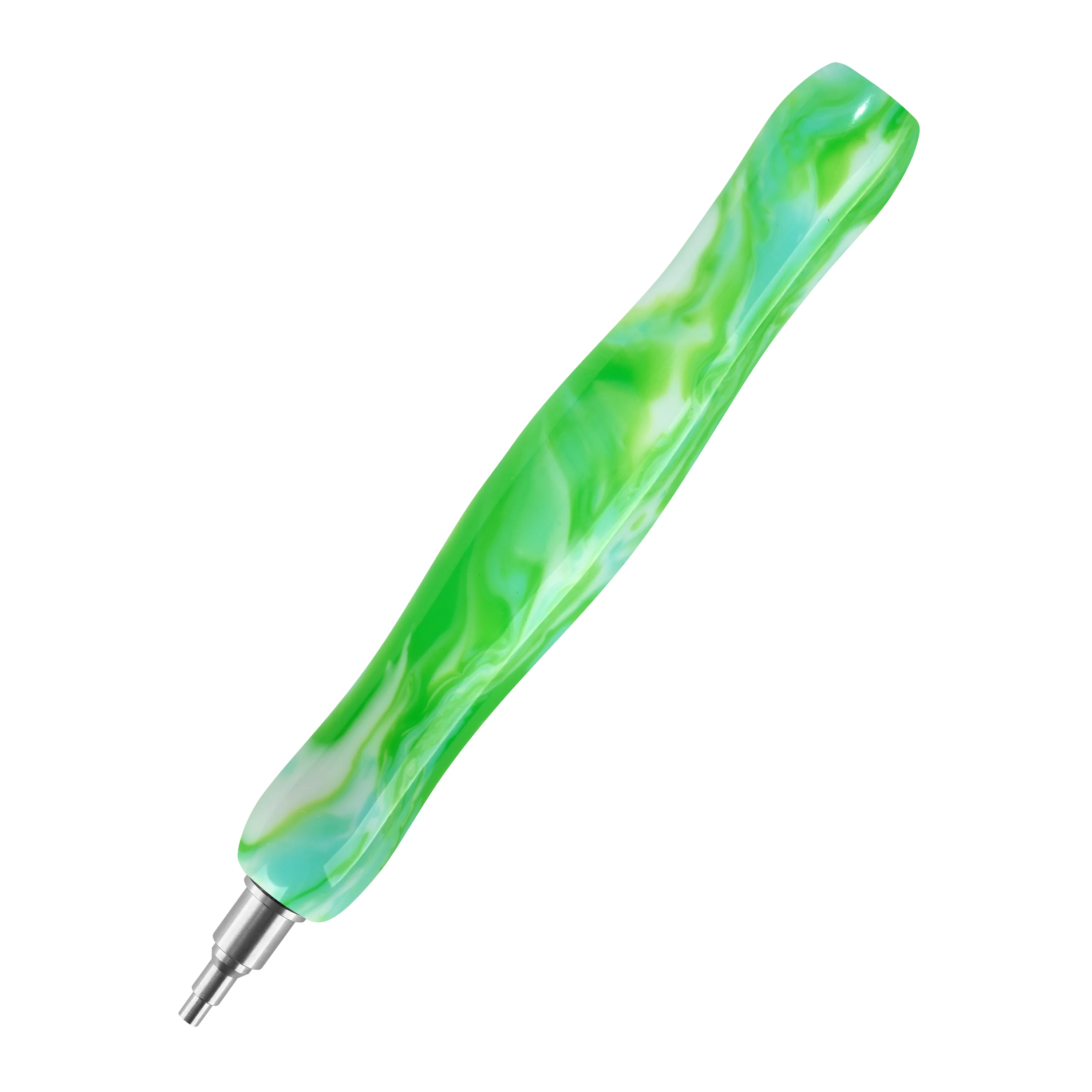 Twist-On Dual-Threaded Premium Drill Pen â Seafoam Swirl