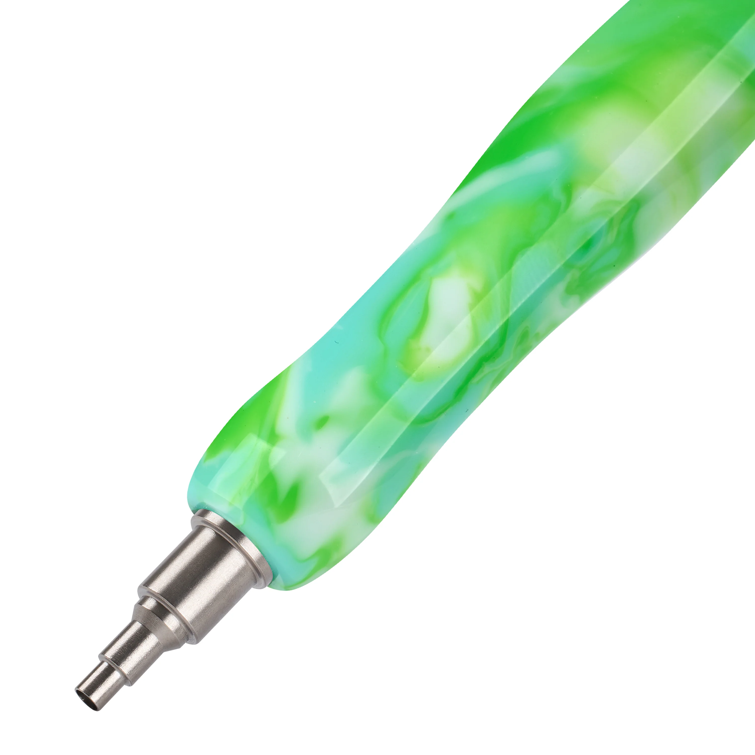 Twist-On Dual-Threaded Premium Drill Pen â Seafoam Swirl
