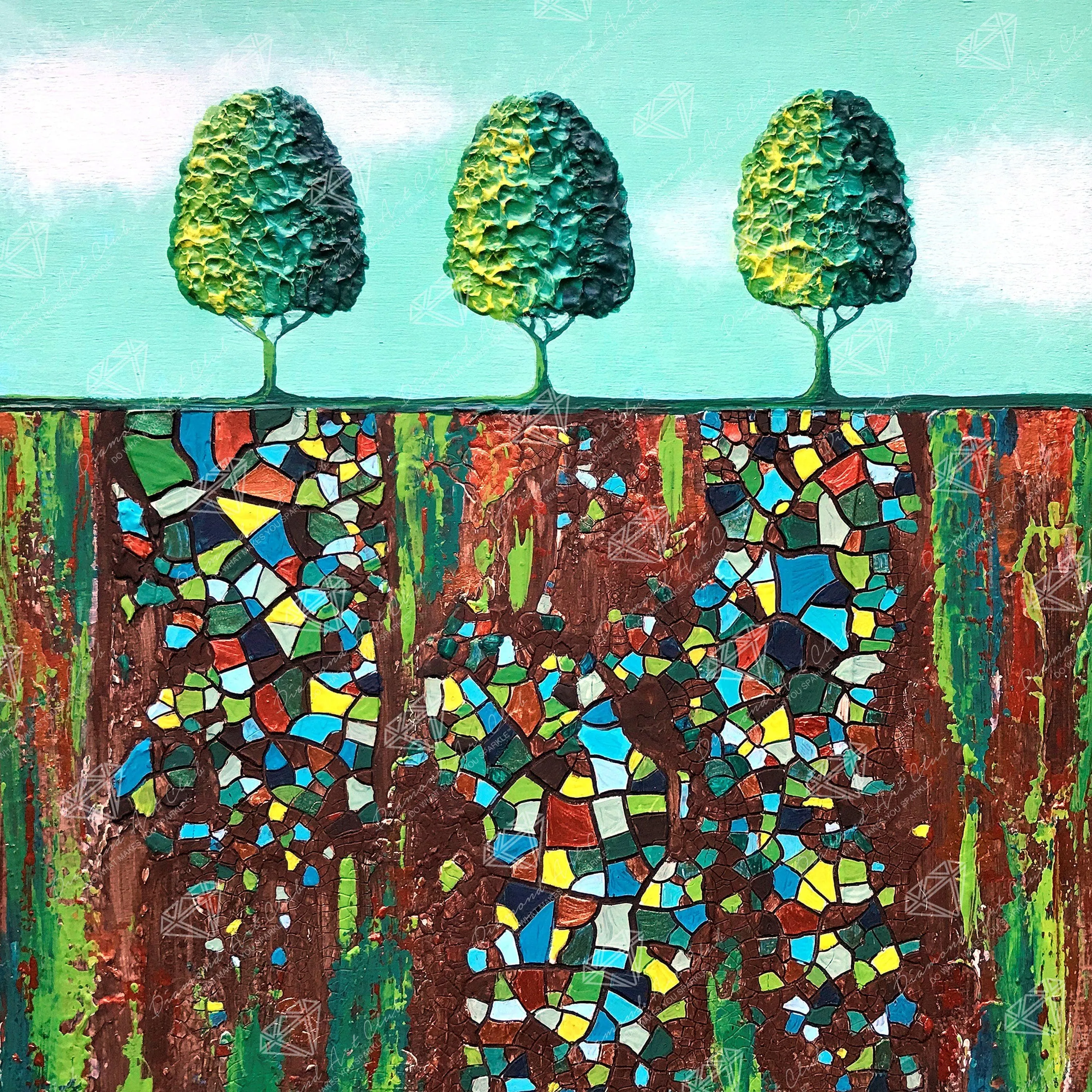 Tiny Green Treescape